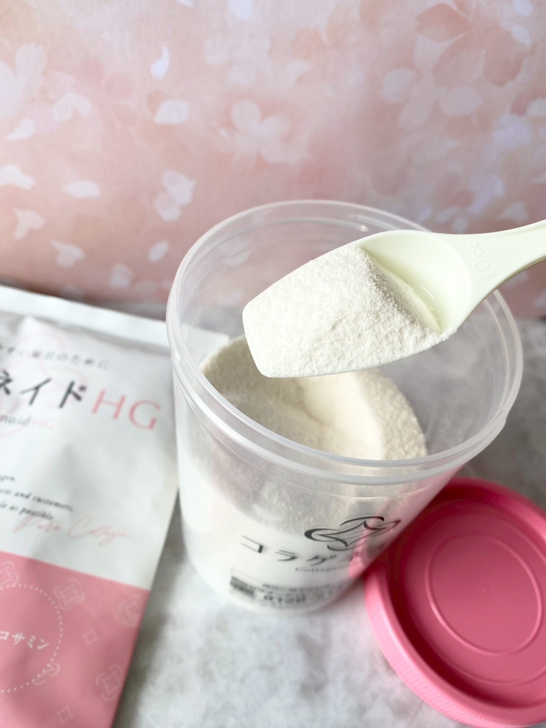 コラゲネイドHG/新田ゼラチンダイレクト/美容サプリメントを使ったクチコミ（2枚目）