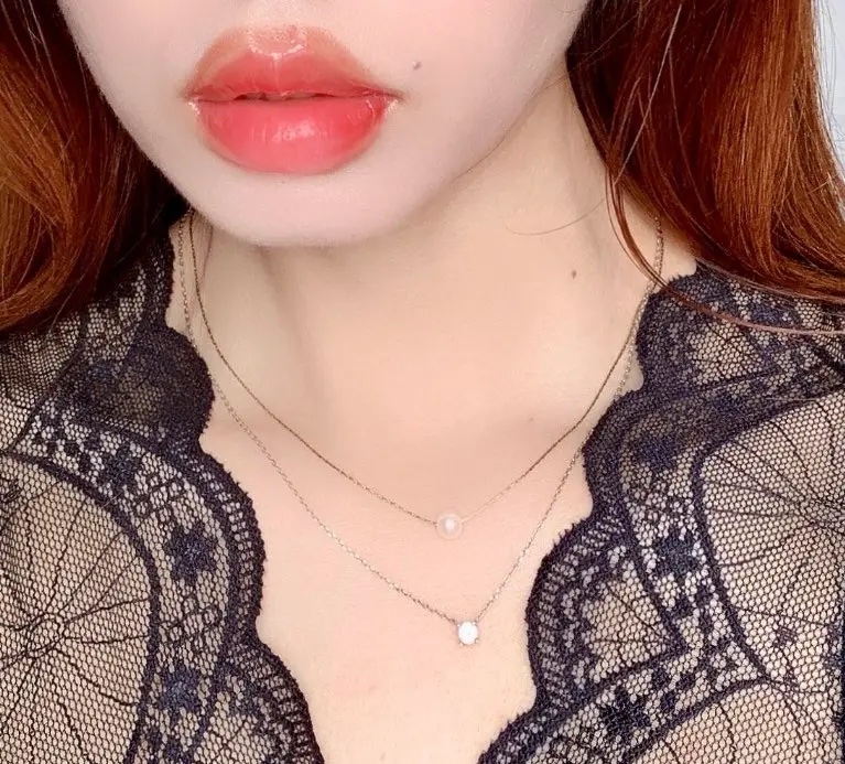 MELTING GLOW DUAL LIP 03 RICH APPLE/TIRTIR(ティルティル)/リップバームを使ったクチコミ（2枚目）