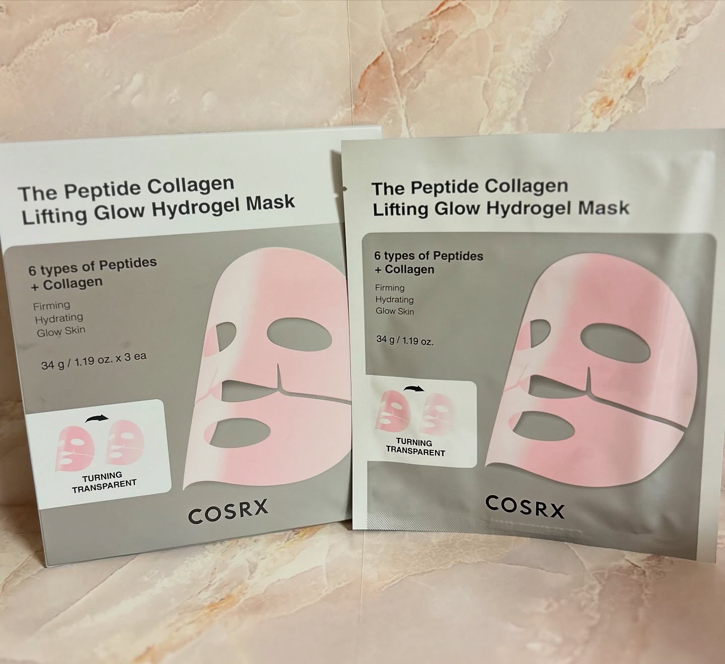 RXザ・ペプチド コラーゲン ハイドロゲルパック/COSRX/シートマスク・パックを使ったクチコミ（1枚目）