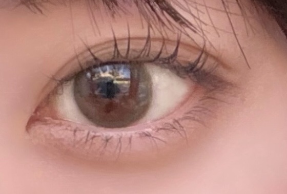 Chu's me monthly/Chu's me/１ヶ月（１MONTH）カラコンを使ったクチコミ（3枚目）