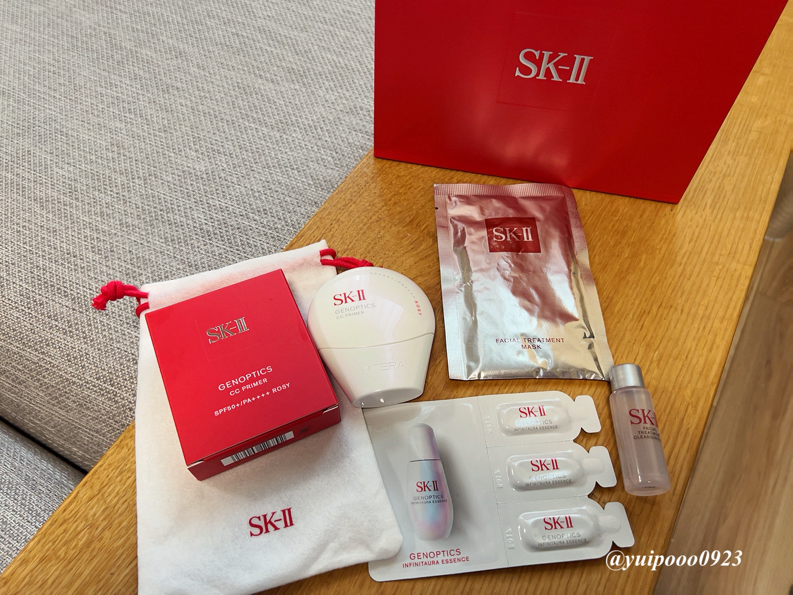 ジェノプティクス オーラ エッセンス/SK-II/美容液を使ったクチコミ（2枚目）