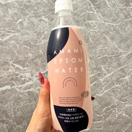 EPSOM WATER/AMAMI/ミネラルウォーターを使ったクチコミ(2枚目)