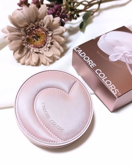 L'ADORE COLORS レインコート クッション ファンデーション/L'adore Colors/クッションファンデーションを使ったクチコミ(1枚目)