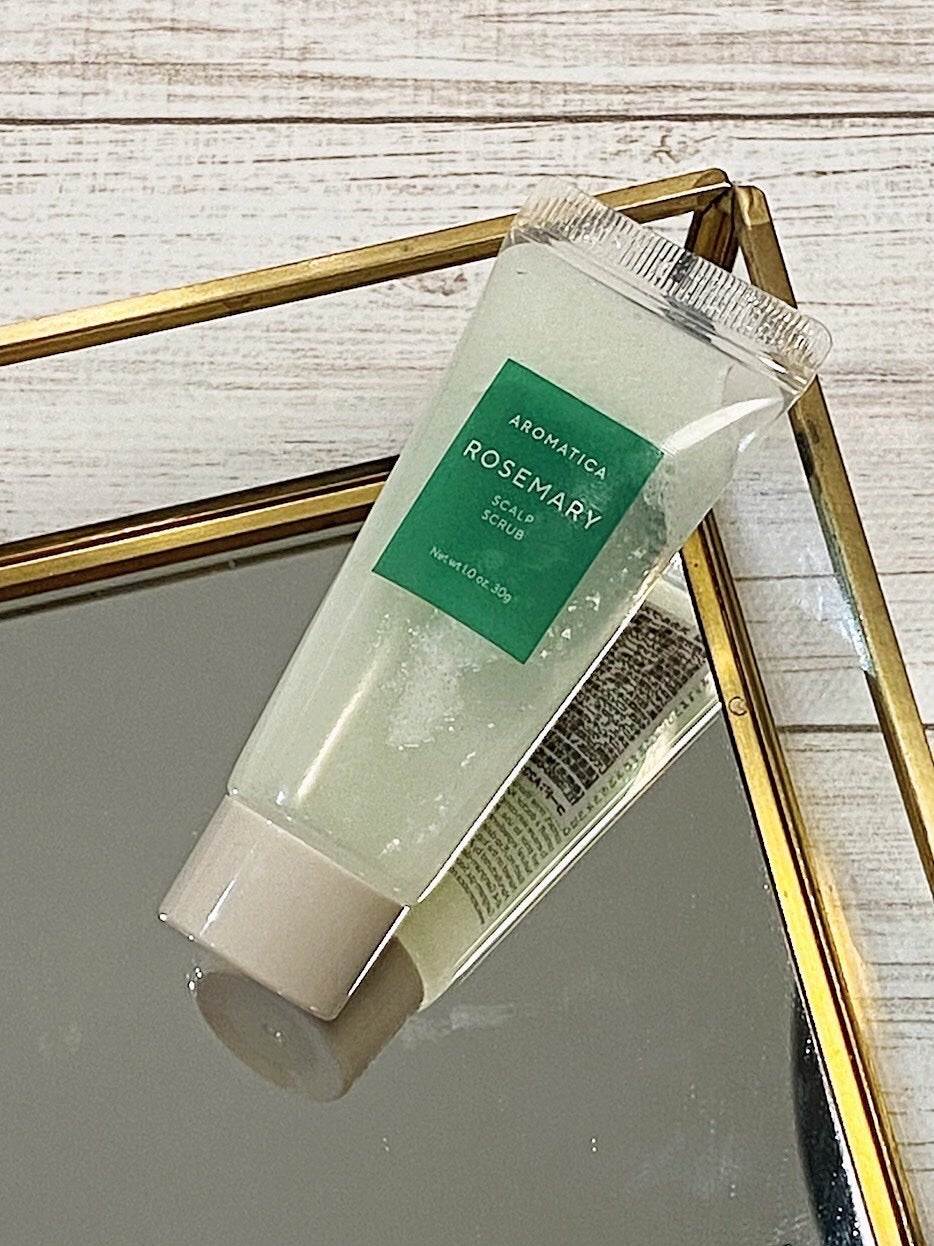 ローズマリー スカルプ スクラブ/AROMATICA/ヘッドスクラブを使ったクチコミ(1枚目)