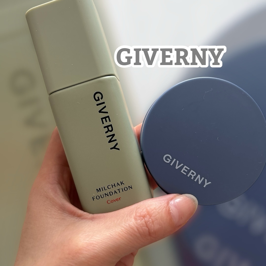 ジヴェルニー 密着カバーファンデーション/GIVERNY/リキッドファンデーションを使ったクチコミ（1枚目）