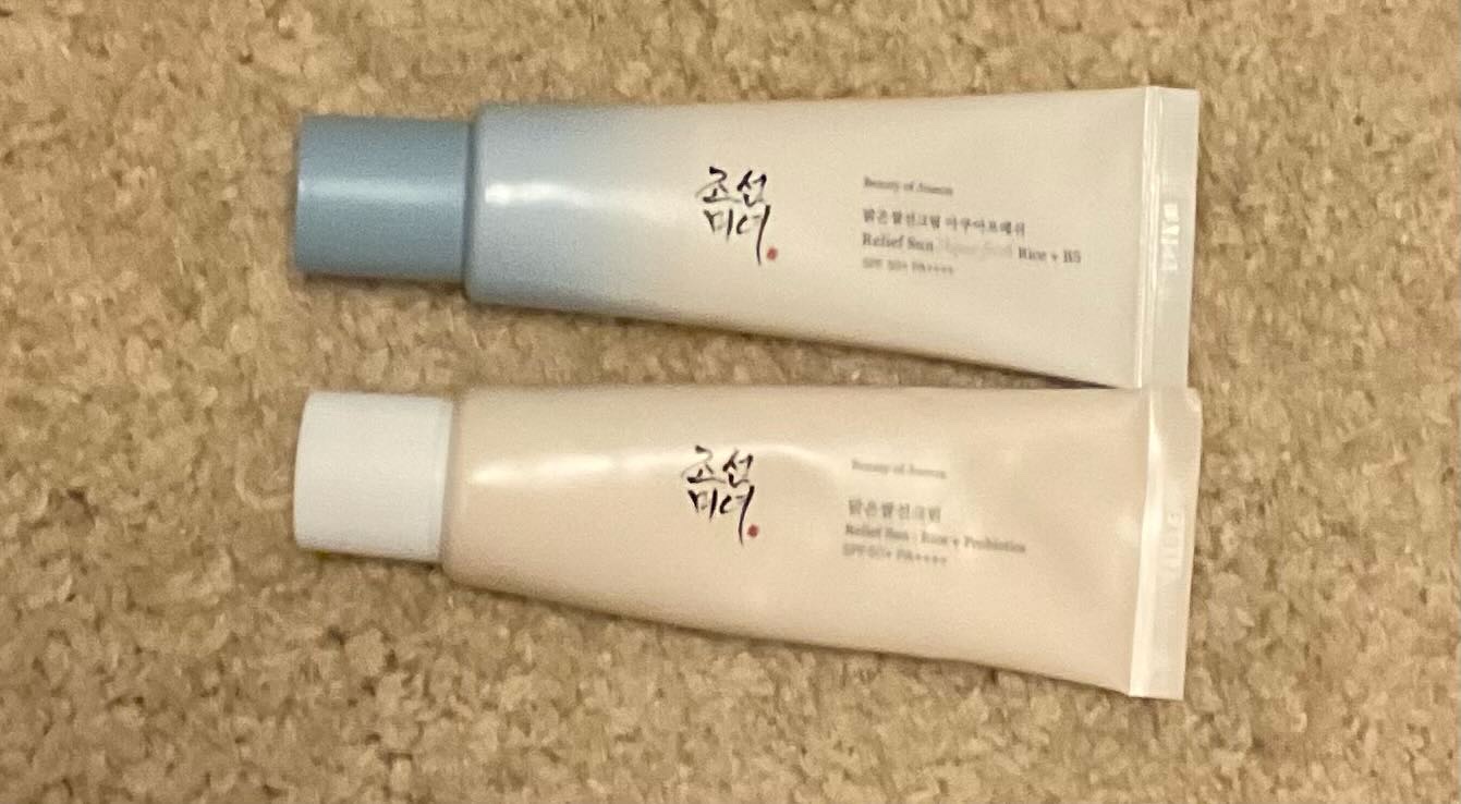 米アクアフレッシュサンクリーム/Beauty of Joseon/日焼け止めクリームを使ったクチコミ（1枚目）