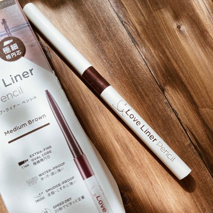 ラブ・ライナー クリームフィットペンシルR 極細楕円芯<アイライナー>/ラブ・ライナー/ペンシルアイライナーを使ったクチコミ(1枚目)