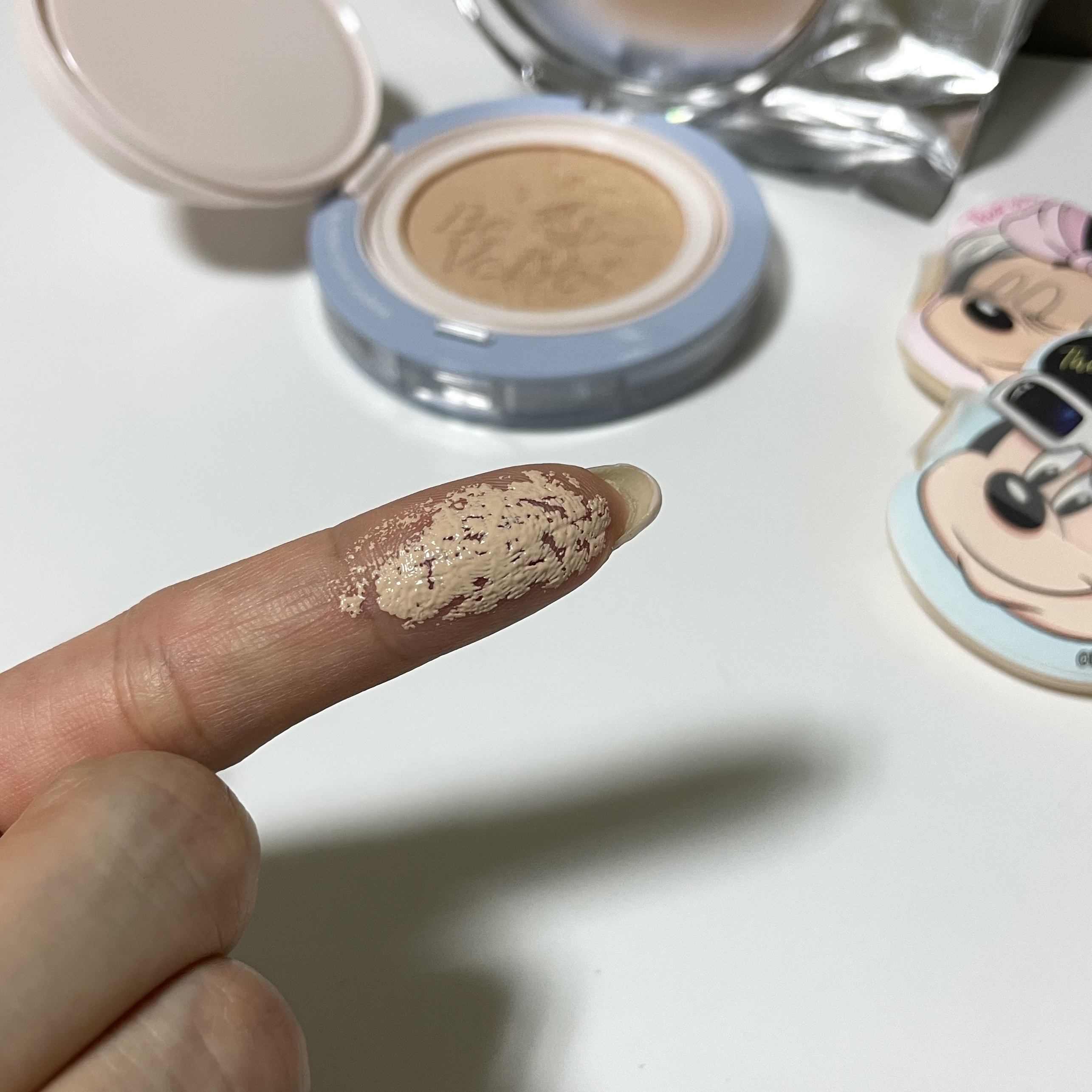 ビーベルベットカバークッション/espoir/クッションファンデーションを使ったクチコミ（3枚目）