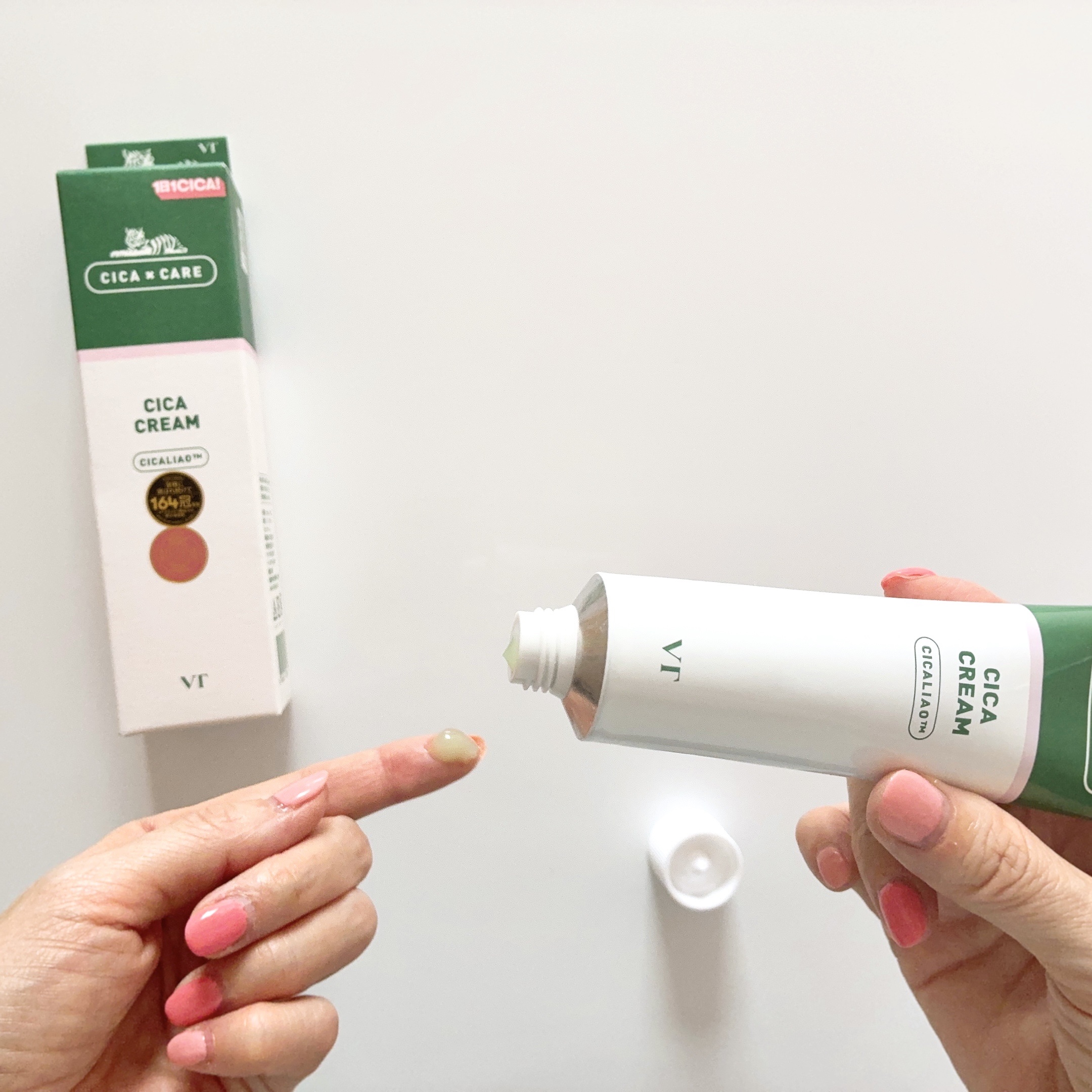 CICA クリーム/VT/フェイスクリームを使ったクチコミ（2枚目）