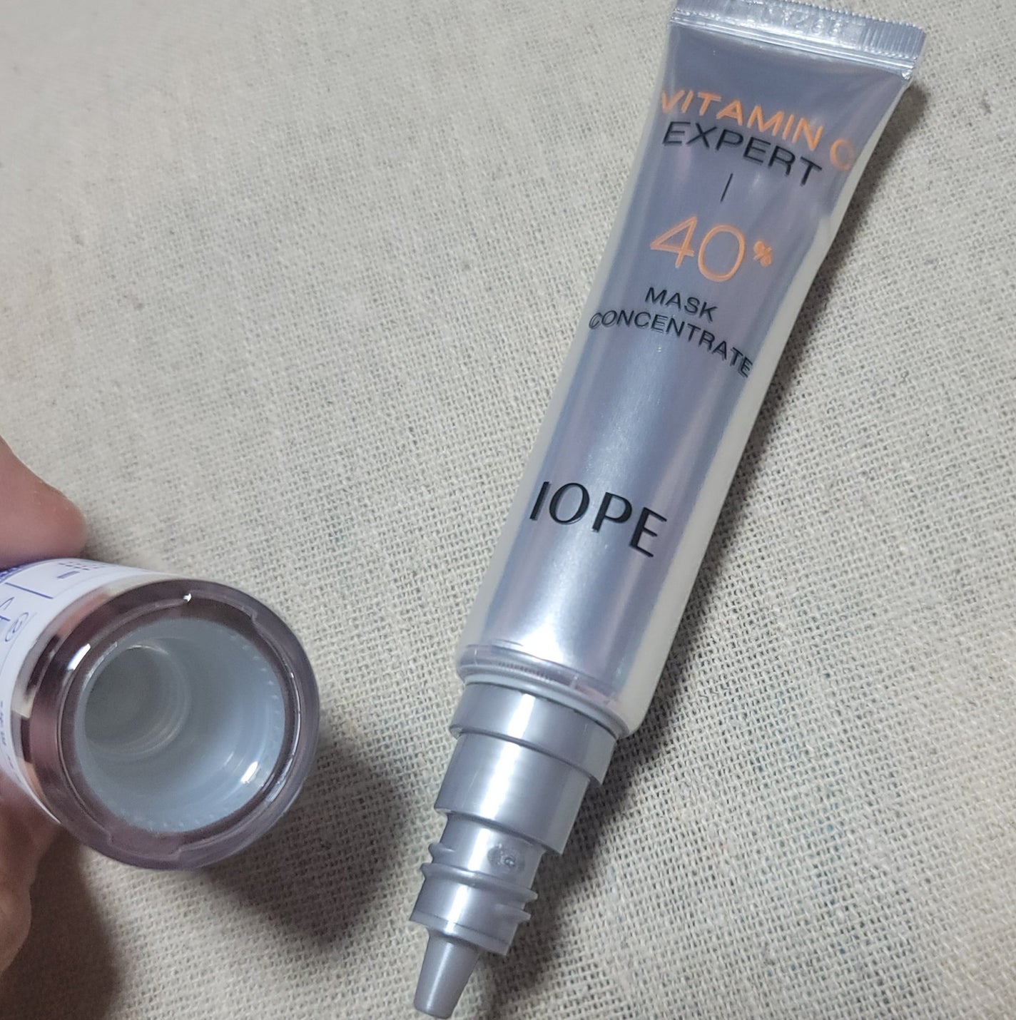 ビタミンC エキスパート40% マスクコンセントレート/IOPE/フェイスクリームを使ったクチコミ(3枚目)