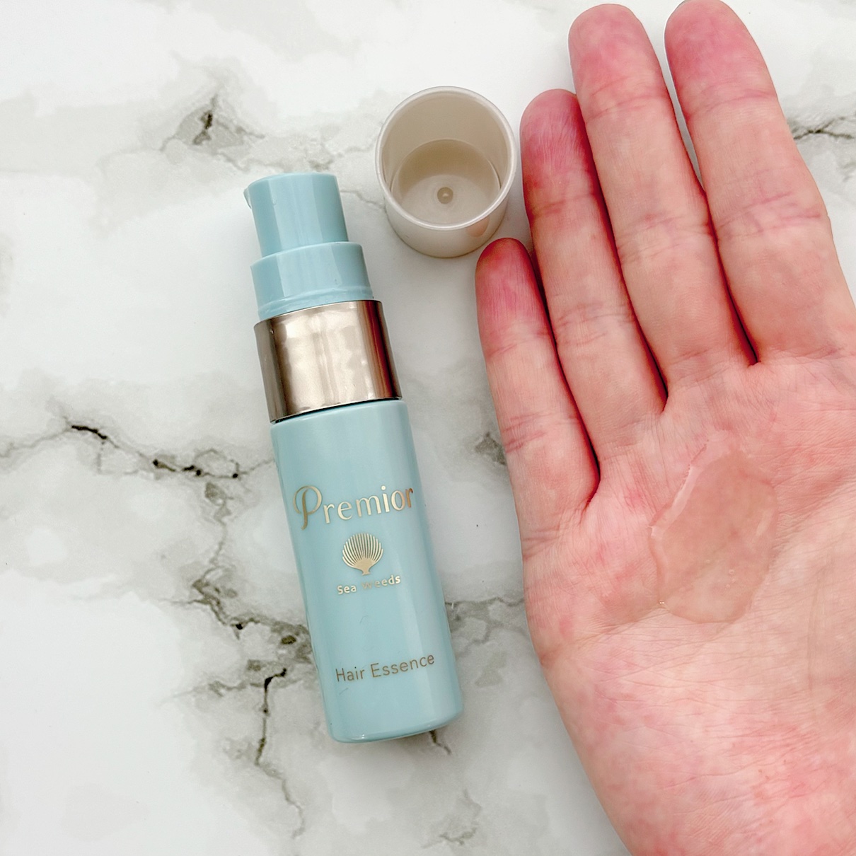 プレミオール ヘア エッセンス 20ml/ラサーナ/ヘアオイルを使ったクチコミ（2枚目）