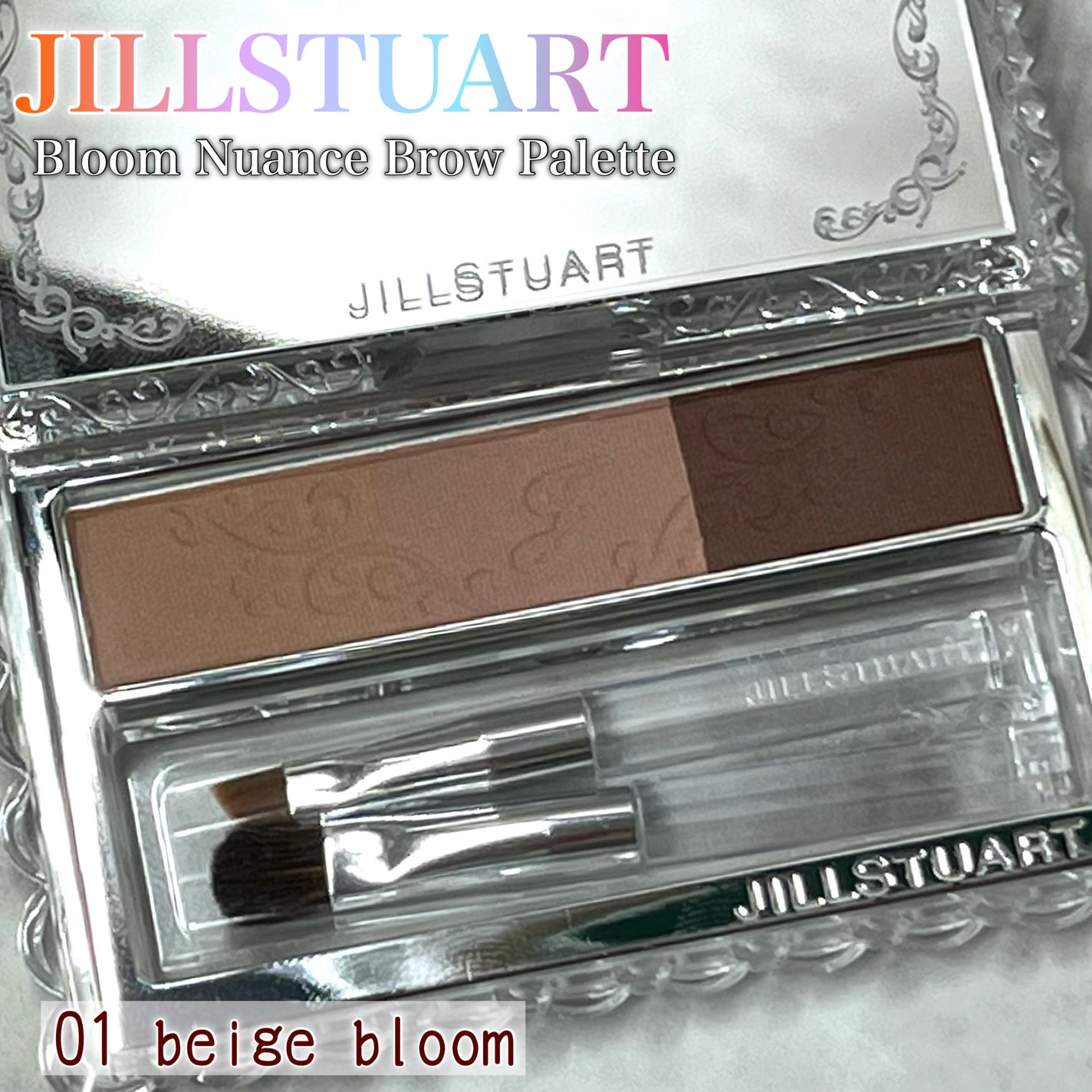 ジルスチュアート ブルームニュアンスブロウパレット/JILL STUART/パウダーアイブロウを使ったクチコミ(3枚目)