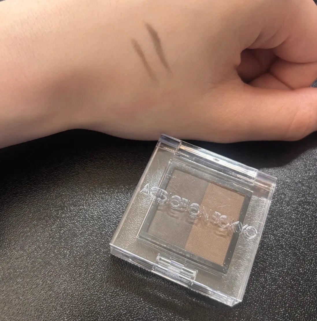 プレスド デュオ アイブロウ/ADDICTION/パウダーアイブロウを使ったクチコミ(4枚目)