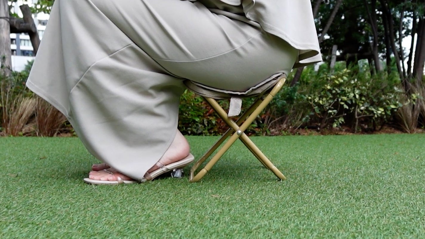 うさくまちゃん@YouTube on LIPS 「万博・夏フェスに大活躍!折りたたみ椅子🏖️長時間並ぶ日の神アイ..」(3枚目)