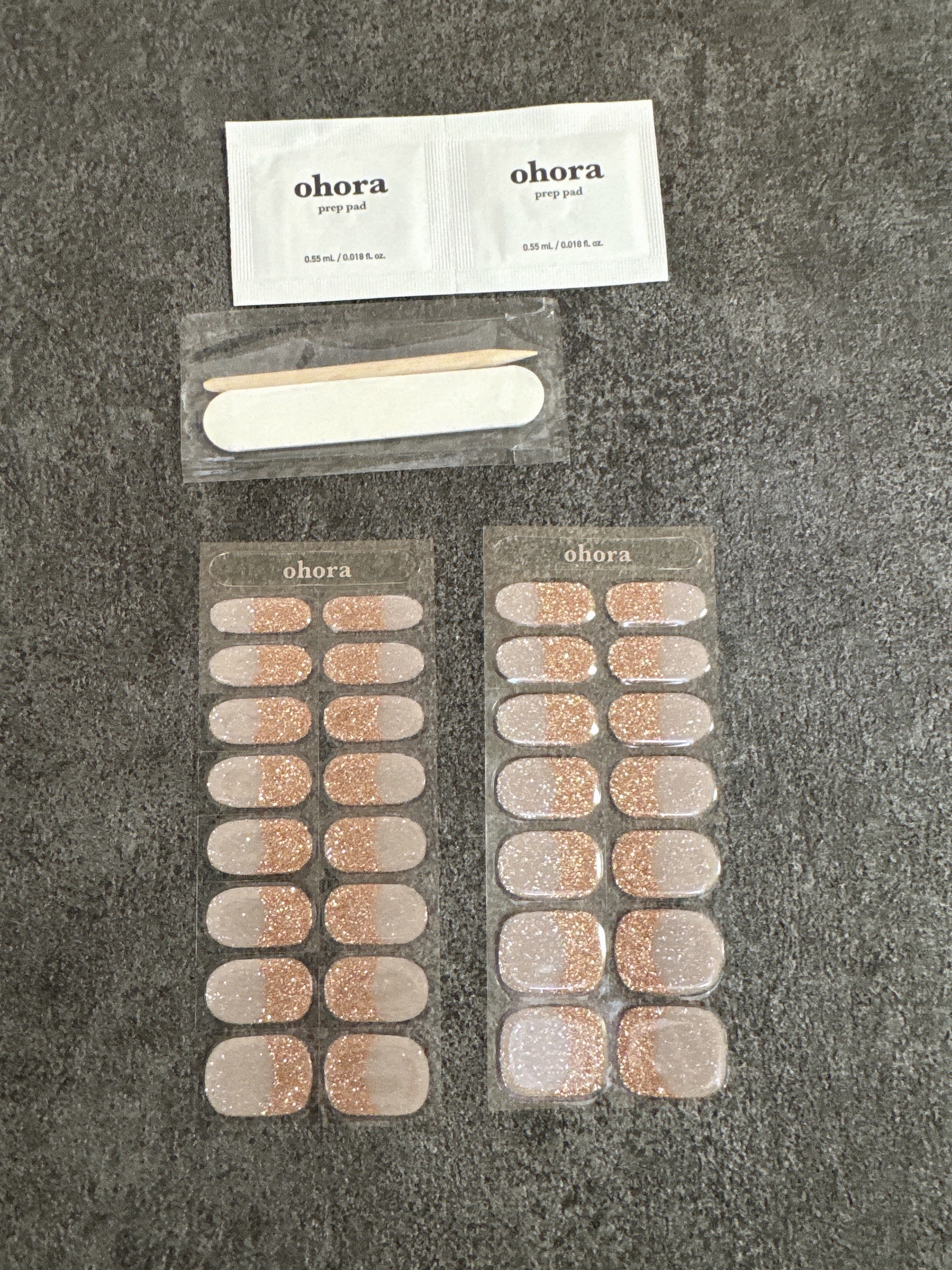 セミキュアジェルネイル（ハンド）/ohora/ネイルシールを使ったクチコミ（3枚目）