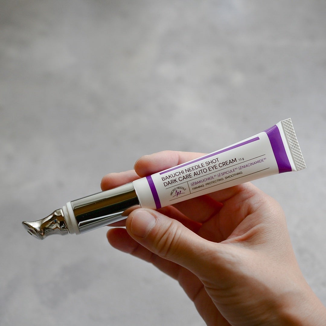 BAKUCHI NEEDLE SHOT DARK CARE AUTO EYE CREAM/LIALUSTER/アイケア・アイクリームを使ったクチコミ(1枚目)