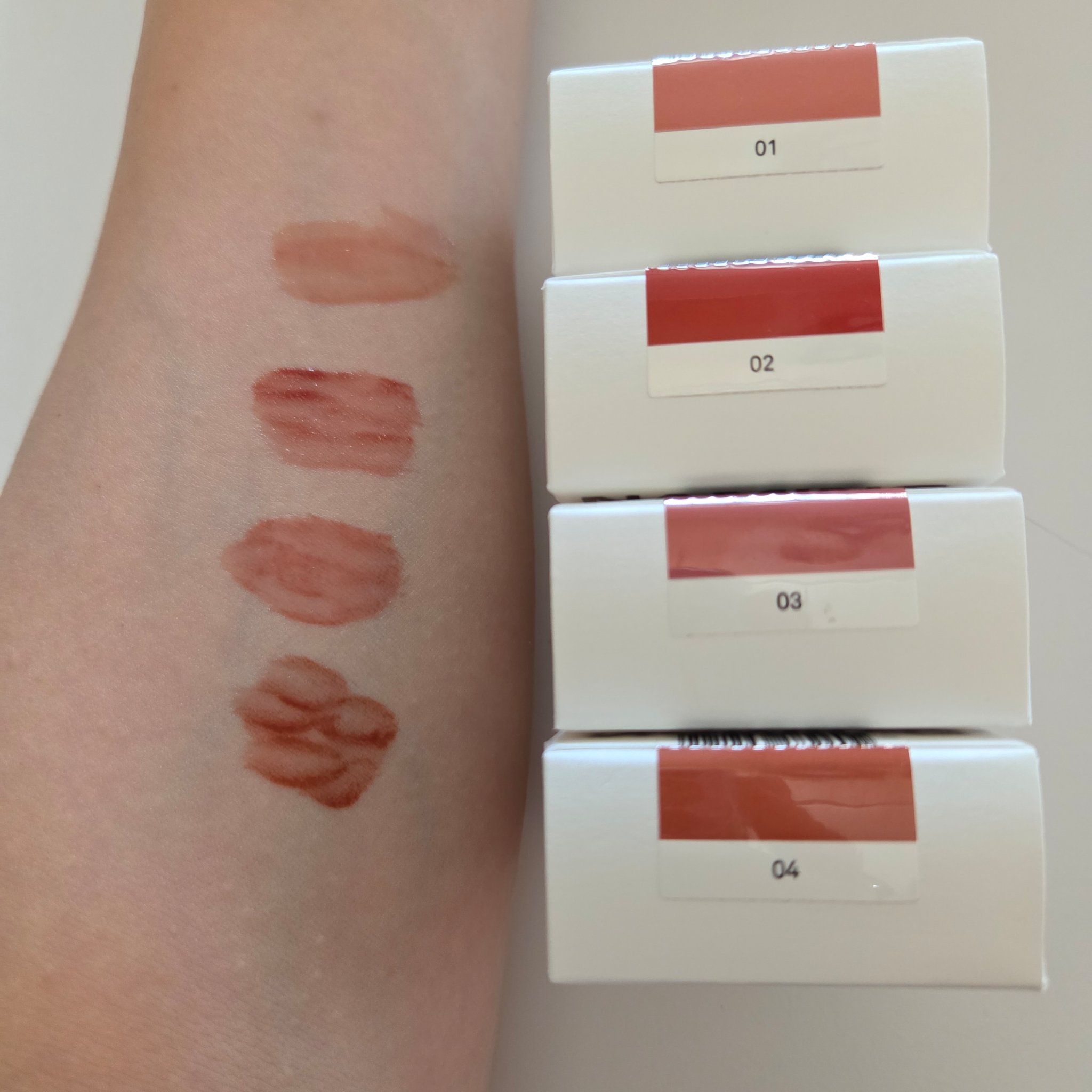 ネーミング グロウ ハートリップティント 01/NAMING./リップティントを使ったクチコミ（3枚目）