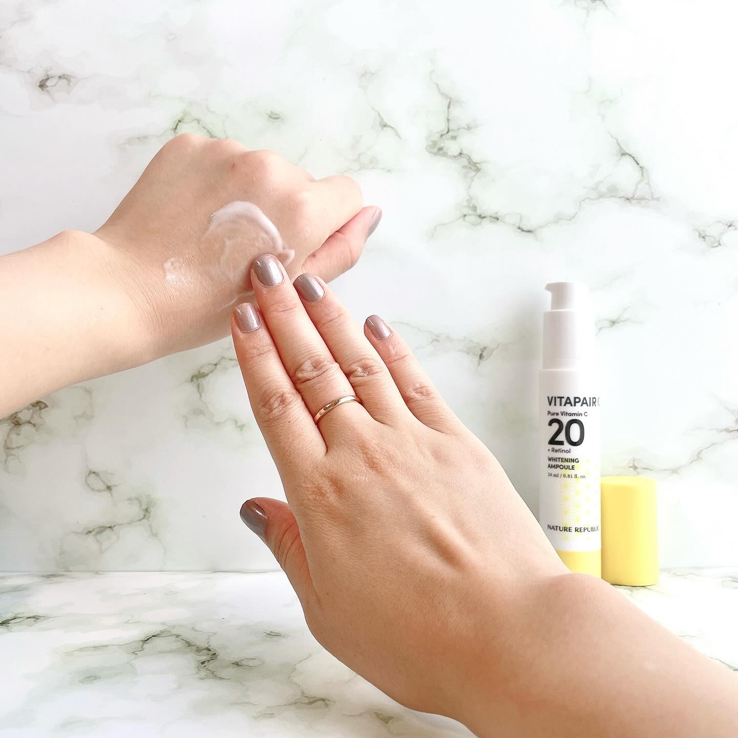 ビタペアC ビタレチ美容液/ネイチャーリパブリック/美容液を使ったクチコミ（3枚目）