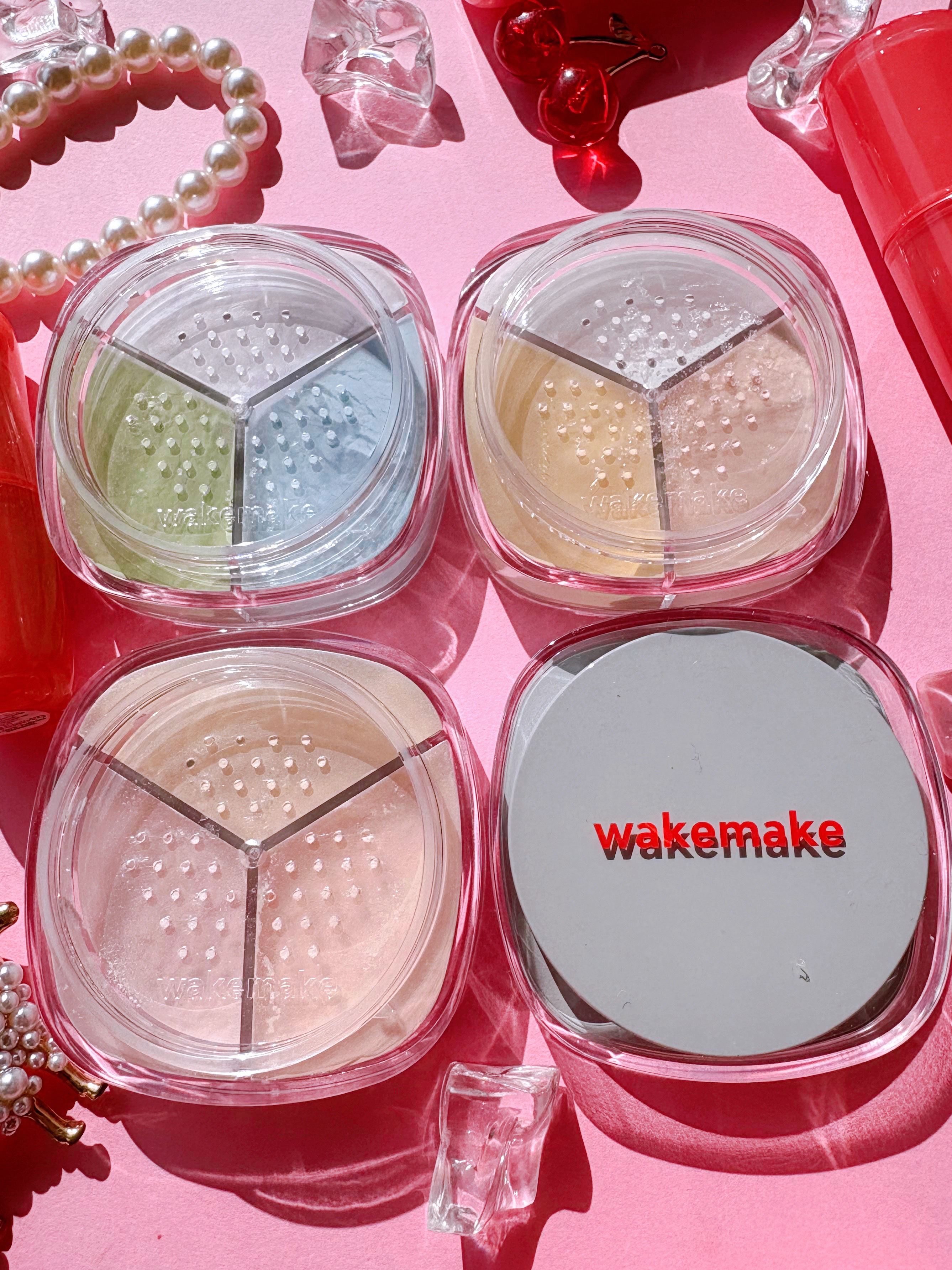 ステイフィクサーマルチカラーパウダー/wakemake/ルースパウダーを使ったクチコミ（3枚目）