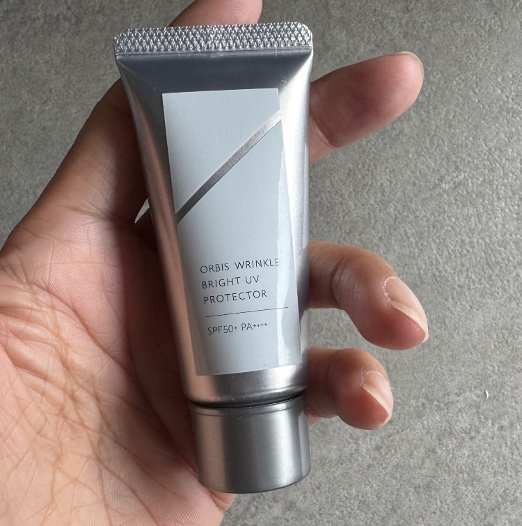 オルビス リンクルブライトＵＶプロテクター トライアルサイズ15g/オルビス/日焼け止めクリームを使ったクチコミ（1枚目）