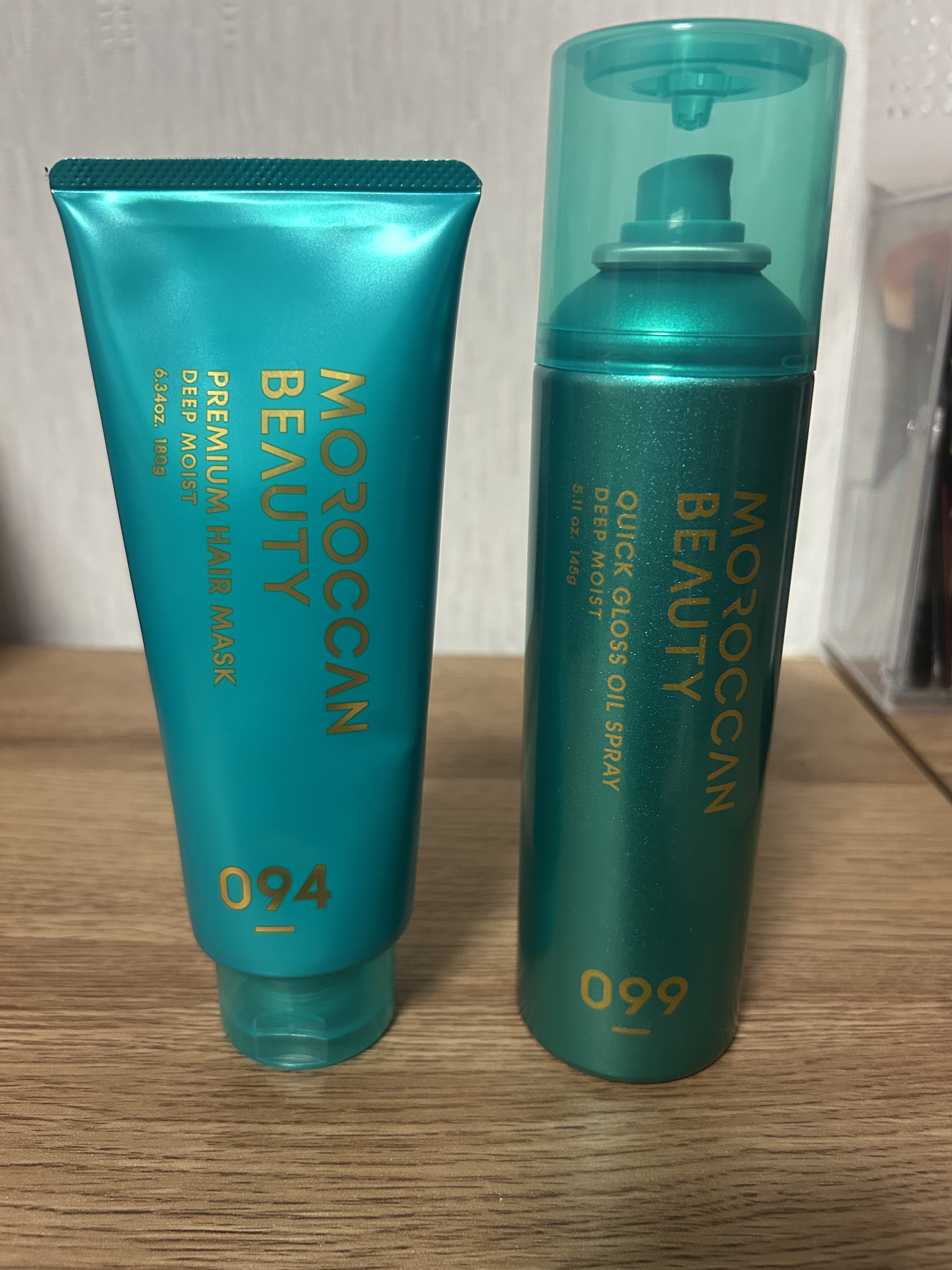 モロッカンビューティ ディープモイスト ハイブリッド ヘアミルク/モロッカンビューティ/ヘアミルクを使ったクチコミ（2枚目）