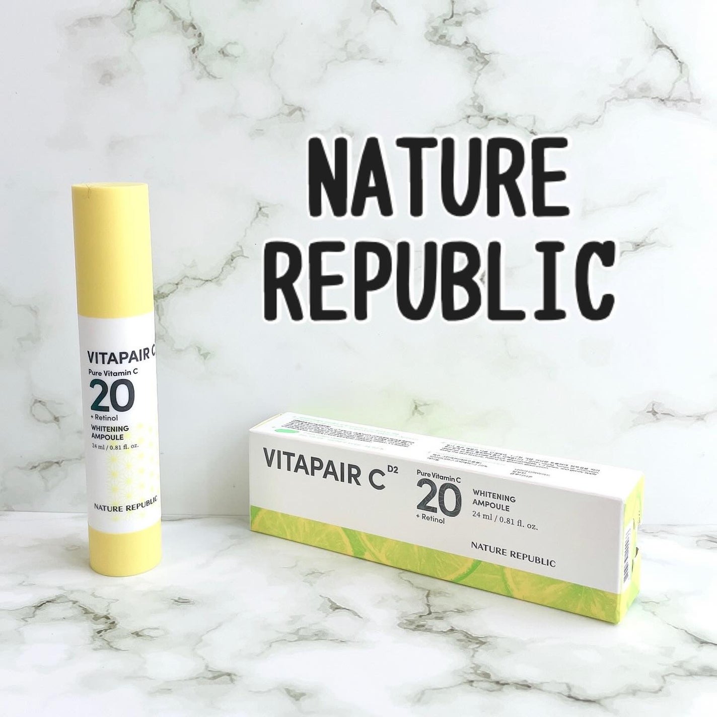 ビタペアC ビタレチ美容液/ネイチャーリパブリック/美容液を使ったクチコミ(1枚目)