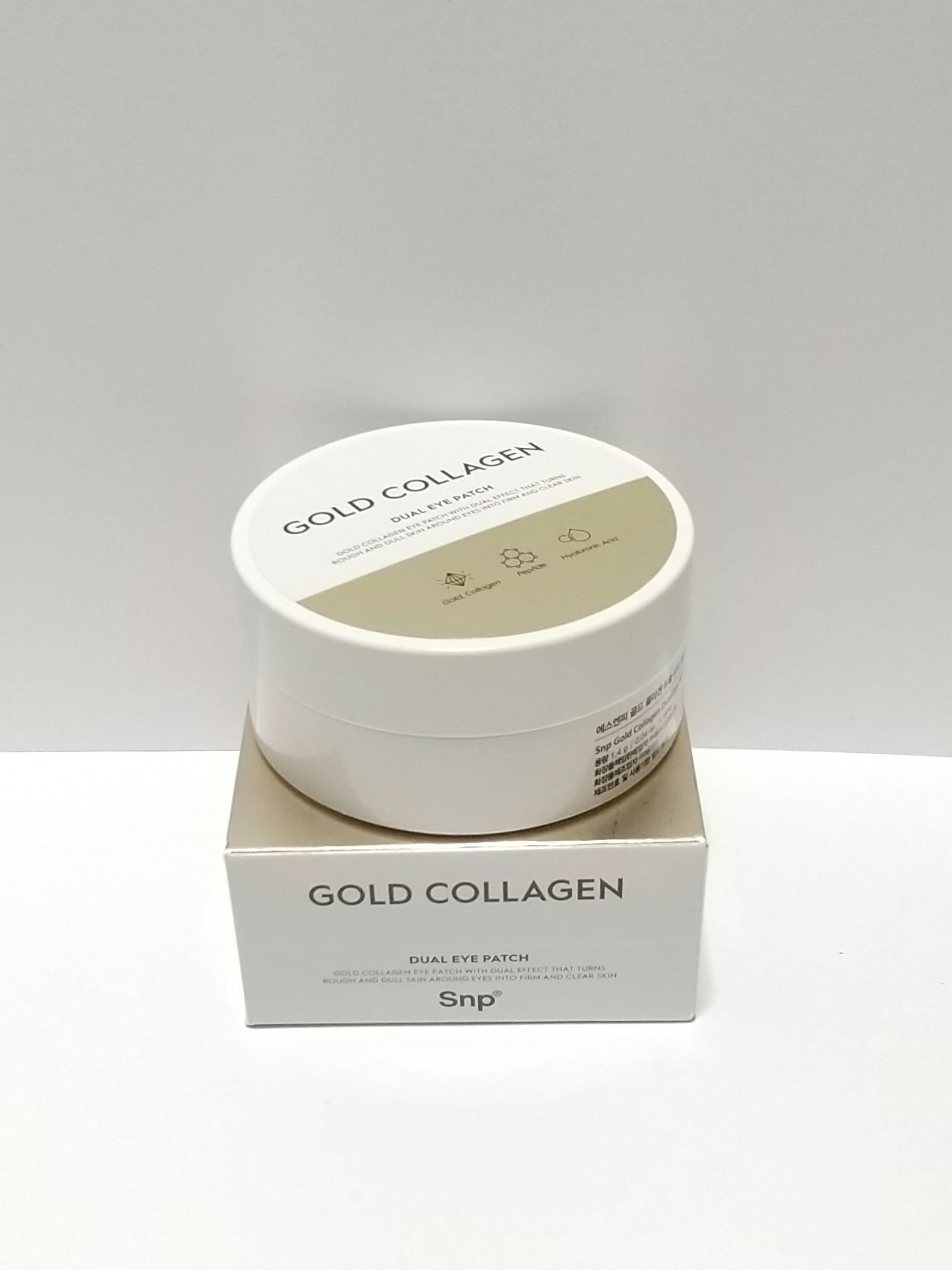 GOLD COLLAGEN DUAL EYE PATCH/SNP/アイケア・アイクリームを使ったクチコミ（1枚目）