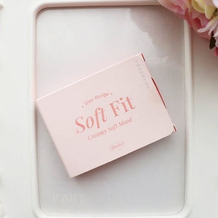 Soft Fitting Cream Blusher/フォレンコス/ジェル・クリームチークを使ったクチコミ(3枚目)