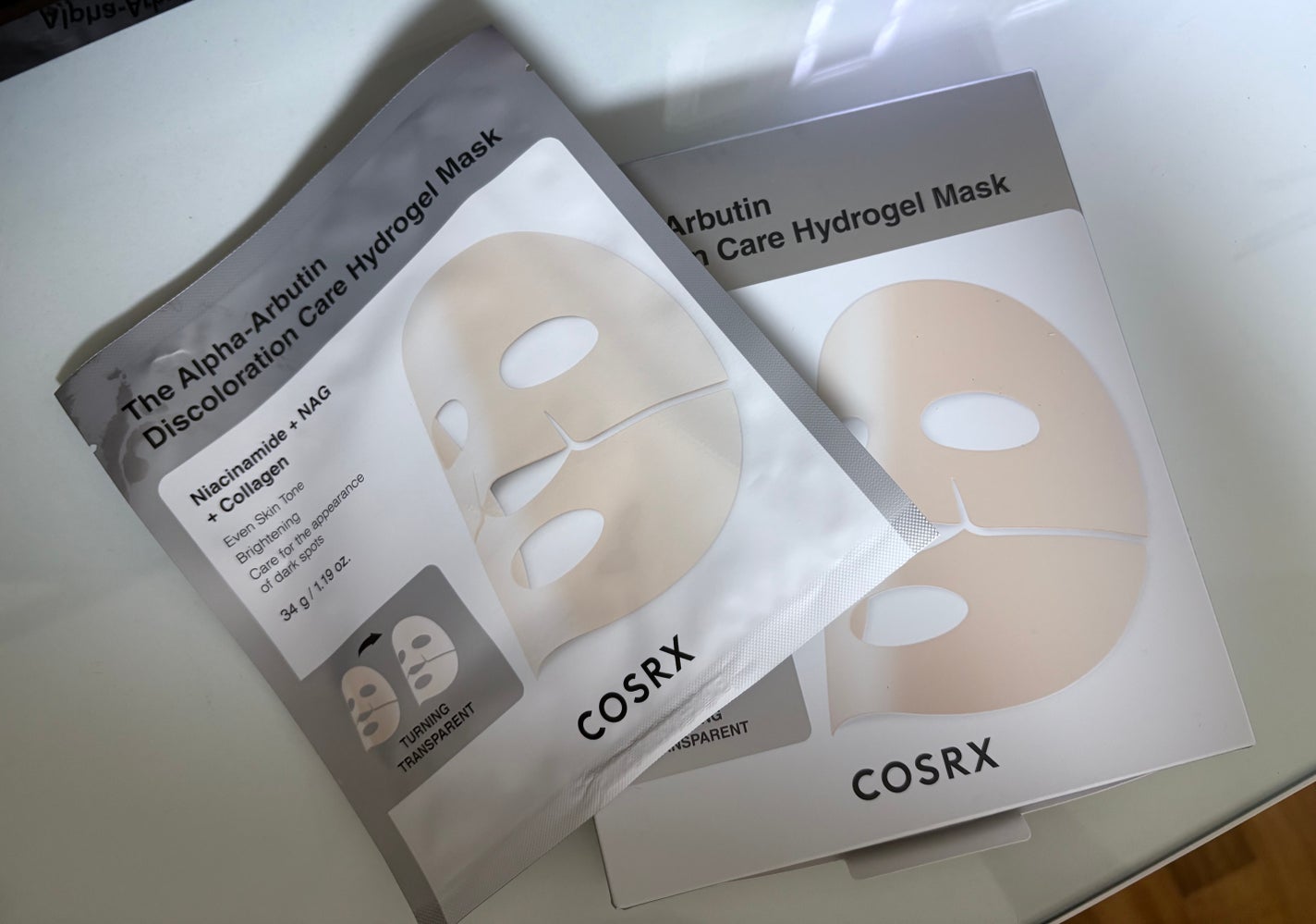 RXザ・アルファ アルブチン ハイドロゲルパック/COSRX/シートマスク・パックを使ったクチコミ(1枚目)