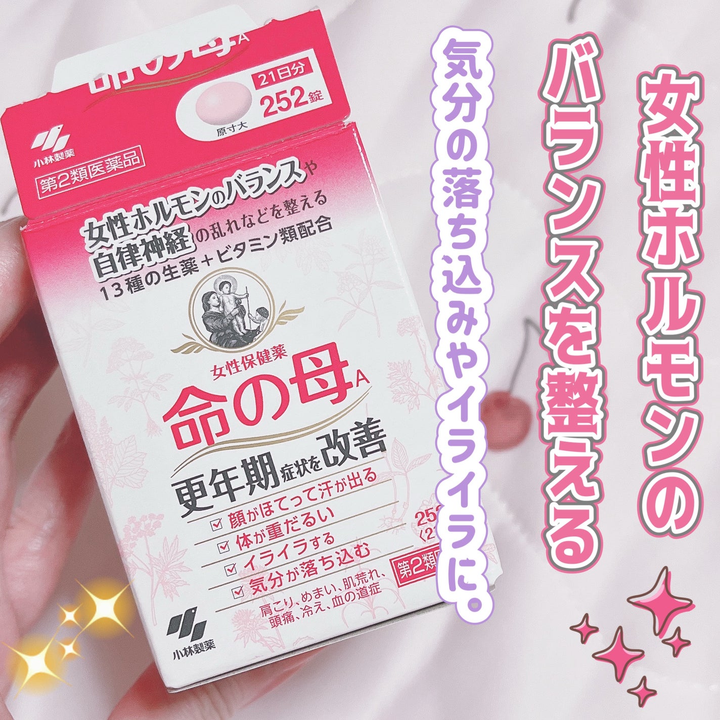 女性保健薬 命の母A (医薬品)/命の母/その他を使ったクチコミ(1枚目)