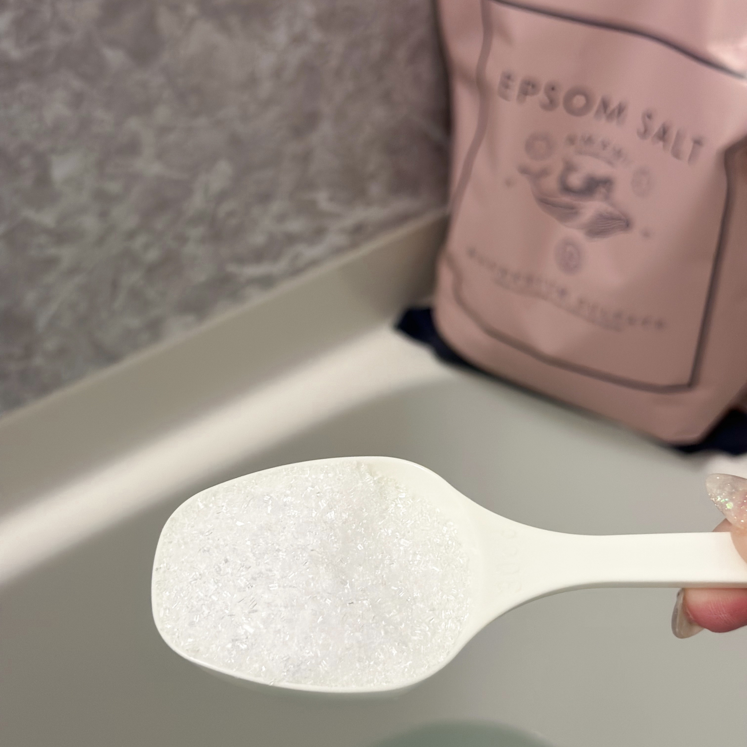 エプソムソルト/AMAMI/保湿系入浴剤を使ったクチコミ（3枚目）