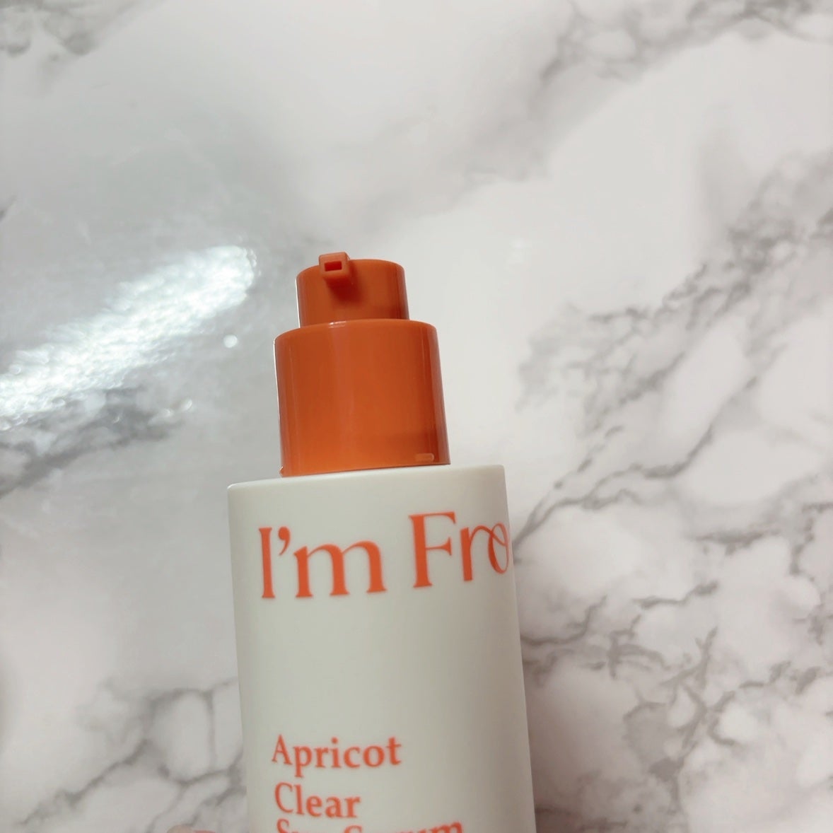 アプリコットクリアサンセラム/I'm from/日焼け止めローションを使ったクチコミ(3枚目)