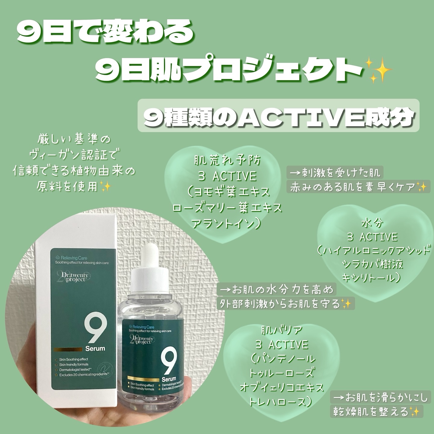 ナインセラム/Dr.Twenty Project/美容液を使ったクチコミ（2枚目）