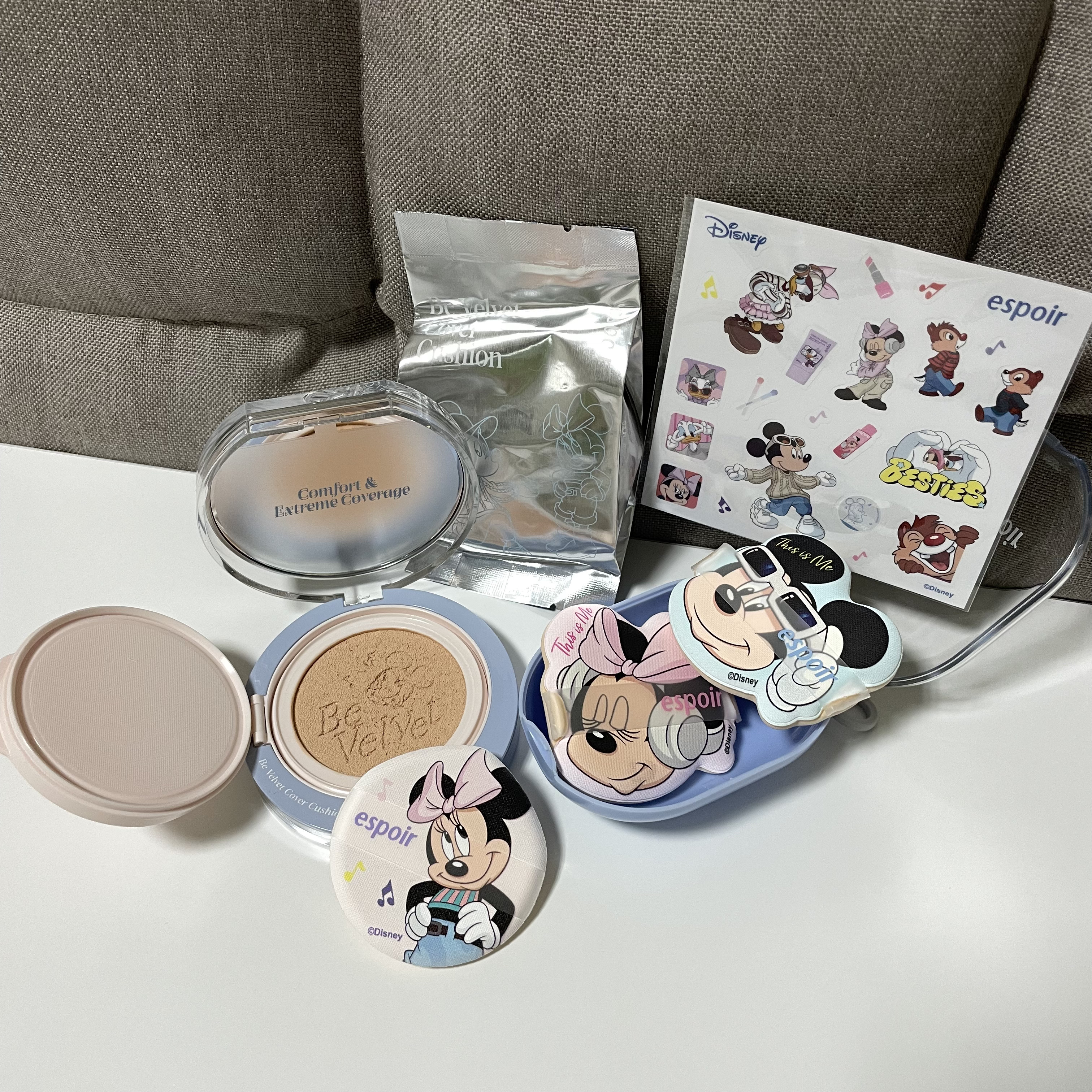 ビーベルベットカバークッション/espoir/クッションファンデーションを使ったクチコミ（2枚目）