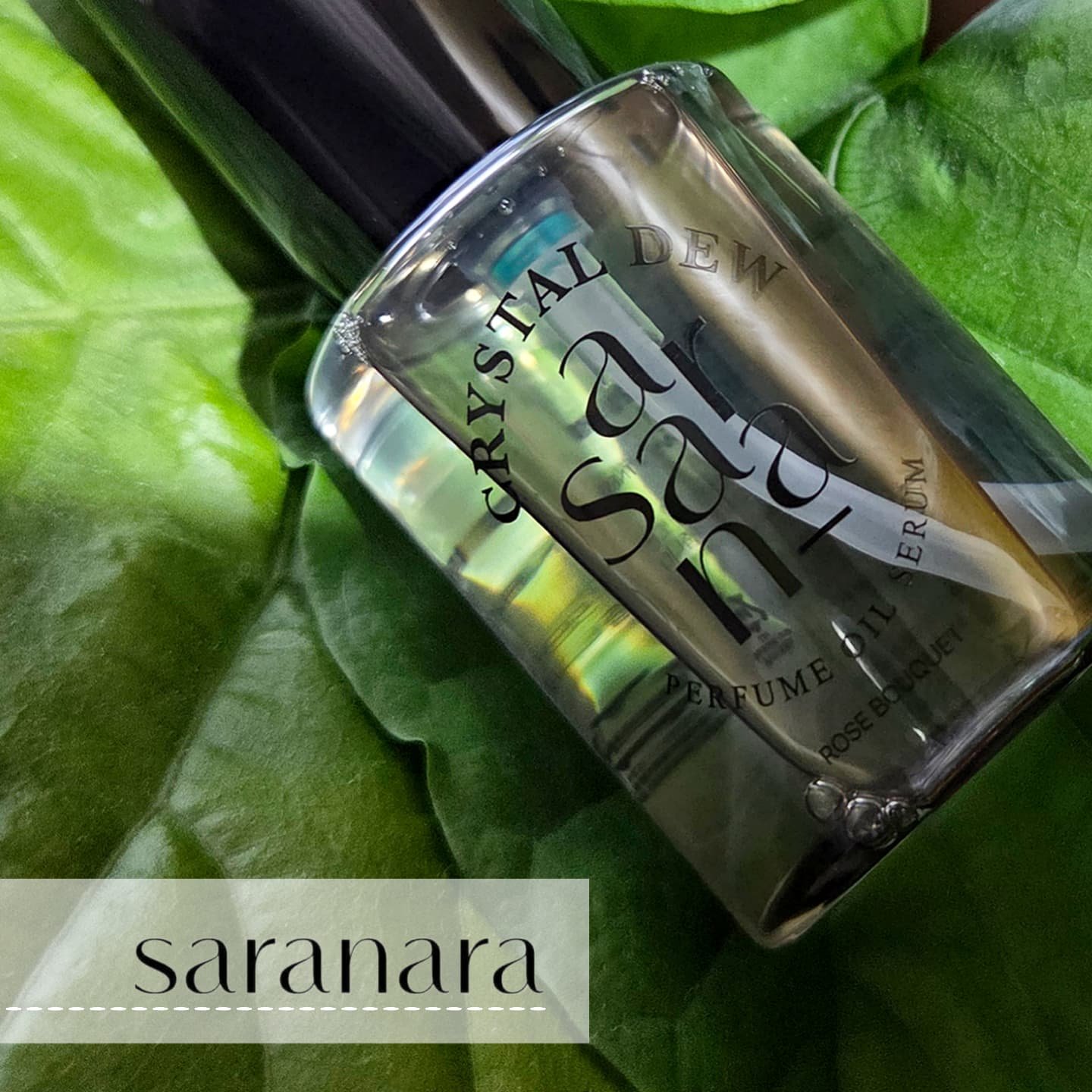 クリスタル デュ パフューム オイル セラム ROSE BOUQUET(ローズブーケ)/SARANARA/ヘアオイルを使ったクチコミ（1枚目）