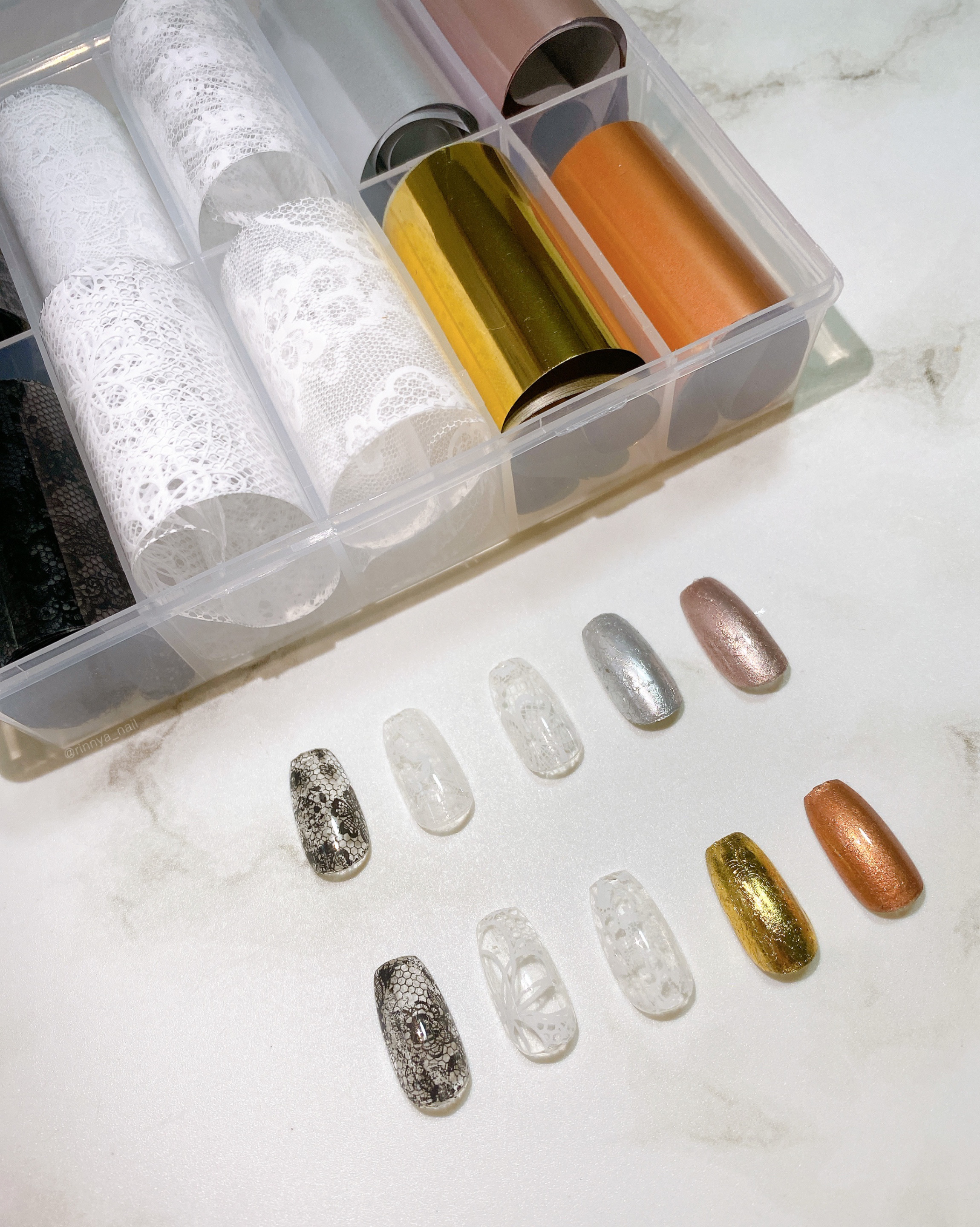 Foil ART Nail/WSPT JAPAN/ネイル用品を使ったクチコミ（3枚目）