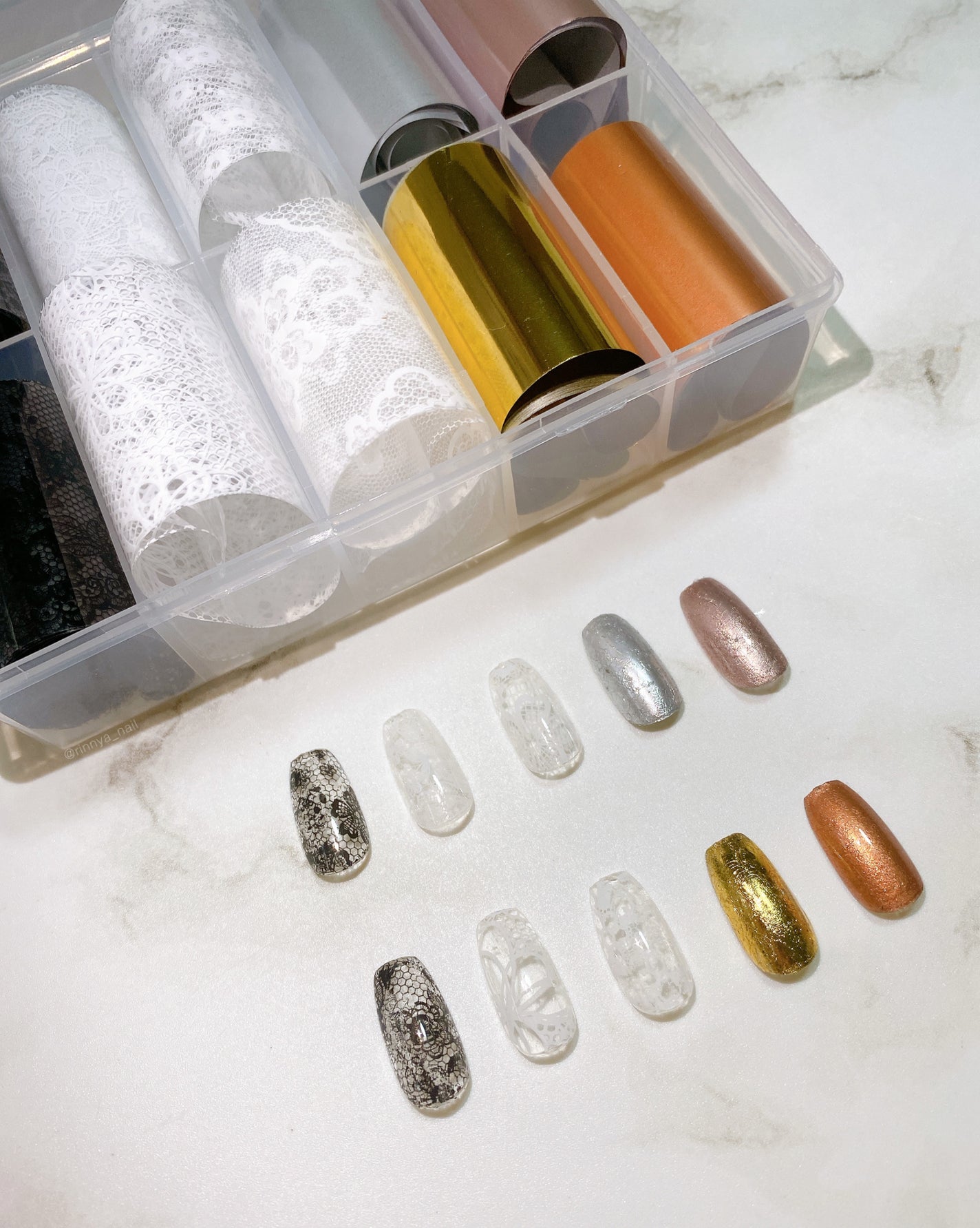 Foil ART Nail/WSPT JAPAN/ネイル用品を使ったクチコミ(3枚目)