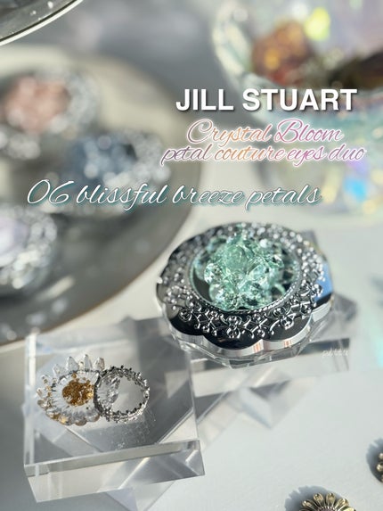 ジルスチュアート クリスタルブルーム ペタルクチュールアイズ デュオ/JILL STUART/アイシャドウパレットを使ったクチコミ(1枚目)