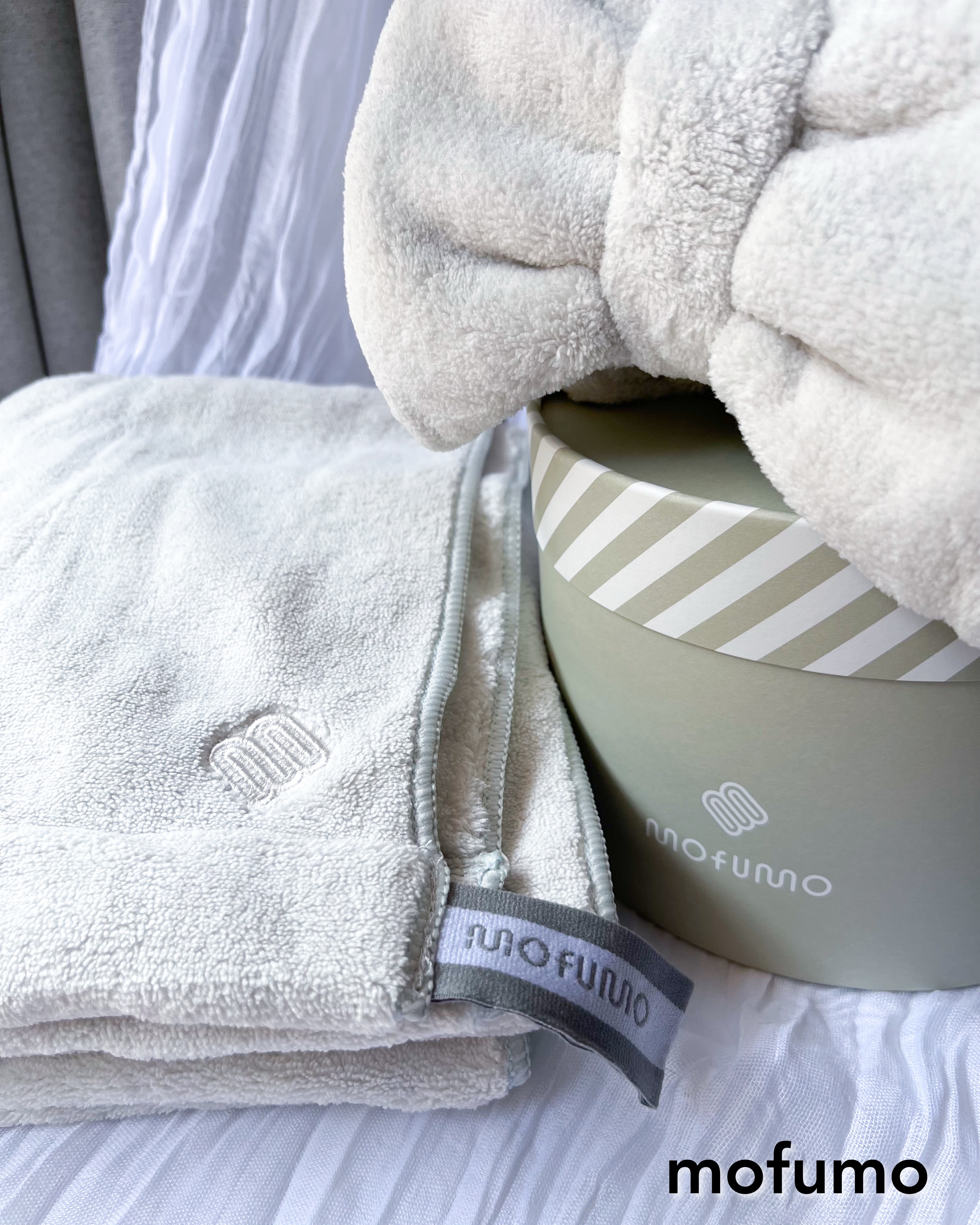 ヘアタオル&ターバン/mofumo/ヘアケアグッズを使ったクチコミ（3枚目）