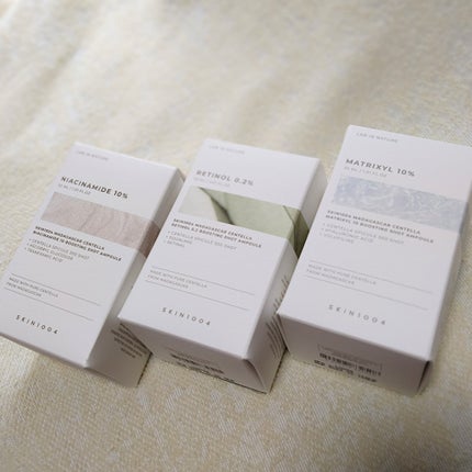 レチノール 0.2 ブースティングショット アンプル/SKIN1004/美容液を使ったクチコミ(2枚目)