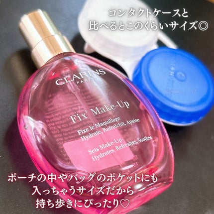 フィックス メイクアップ N/CLARINS/ミスト状化粧水を使ったクチコミ(3枚目)
