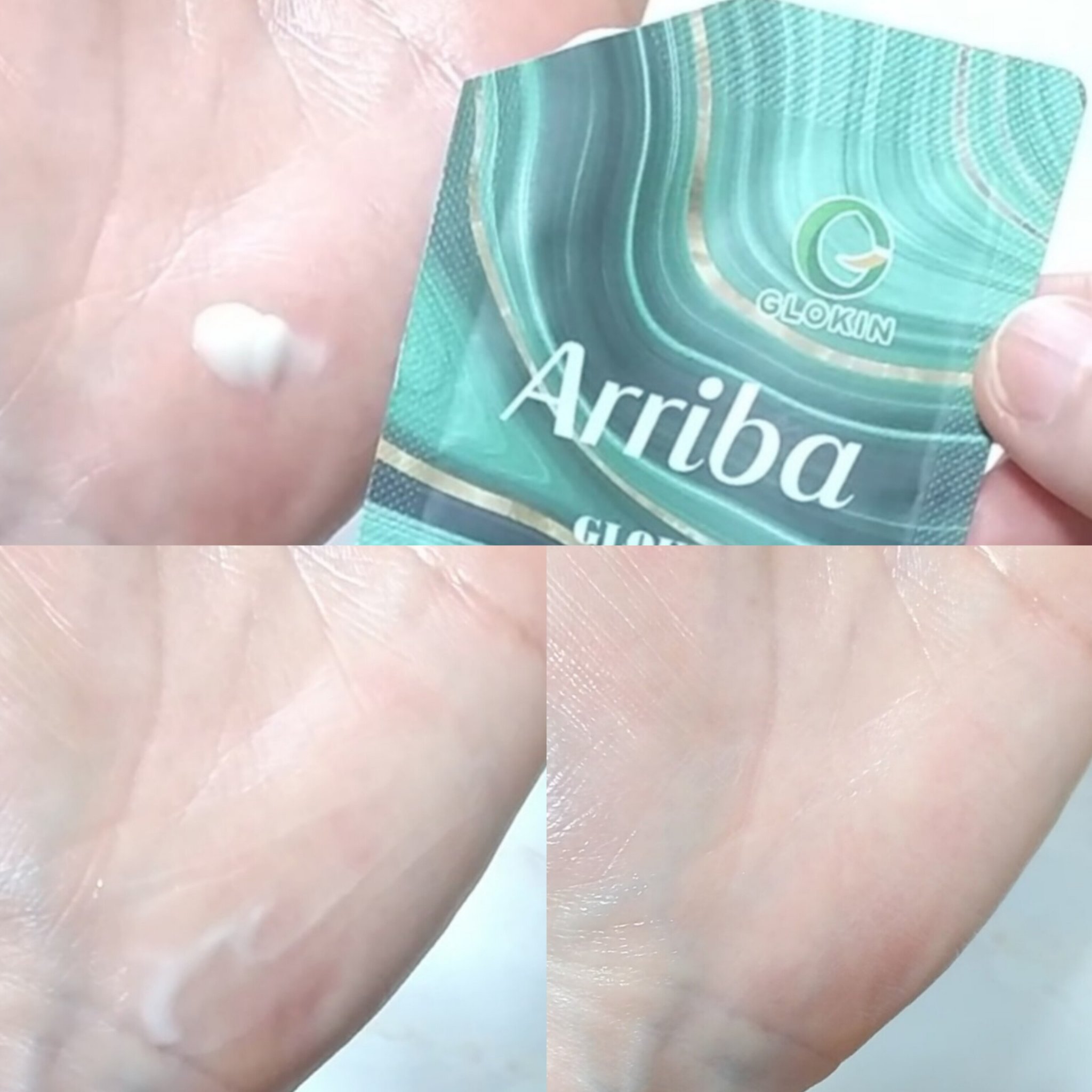 Arriba コラーゲンアクア ブースタークリーム/Glokin Japan/フェイスクリームを使ったクチコミ（2枚目）