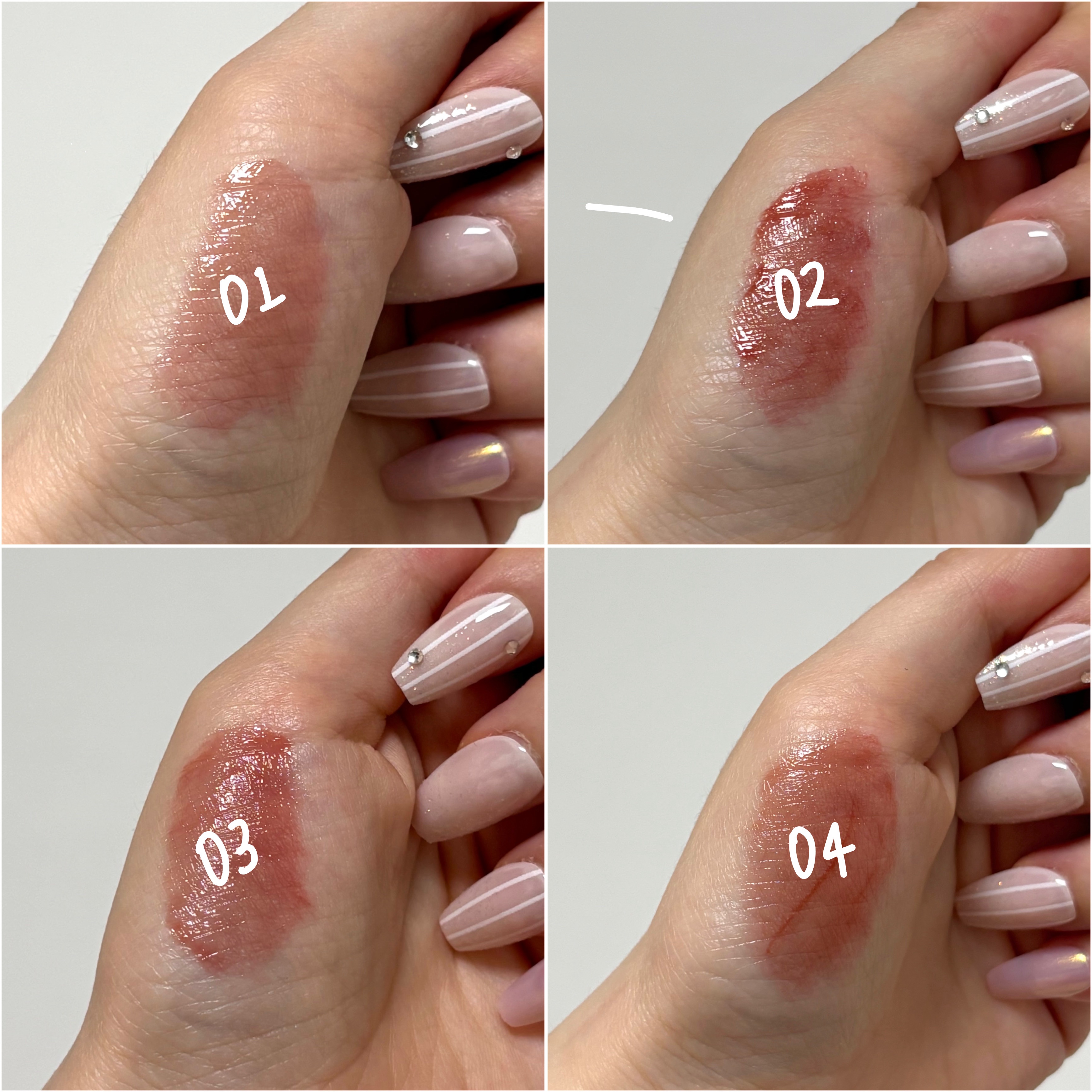 ネーミング グロウ ハートリップティント/NAMING./リップティントを使ったクチコミ（2枚目）