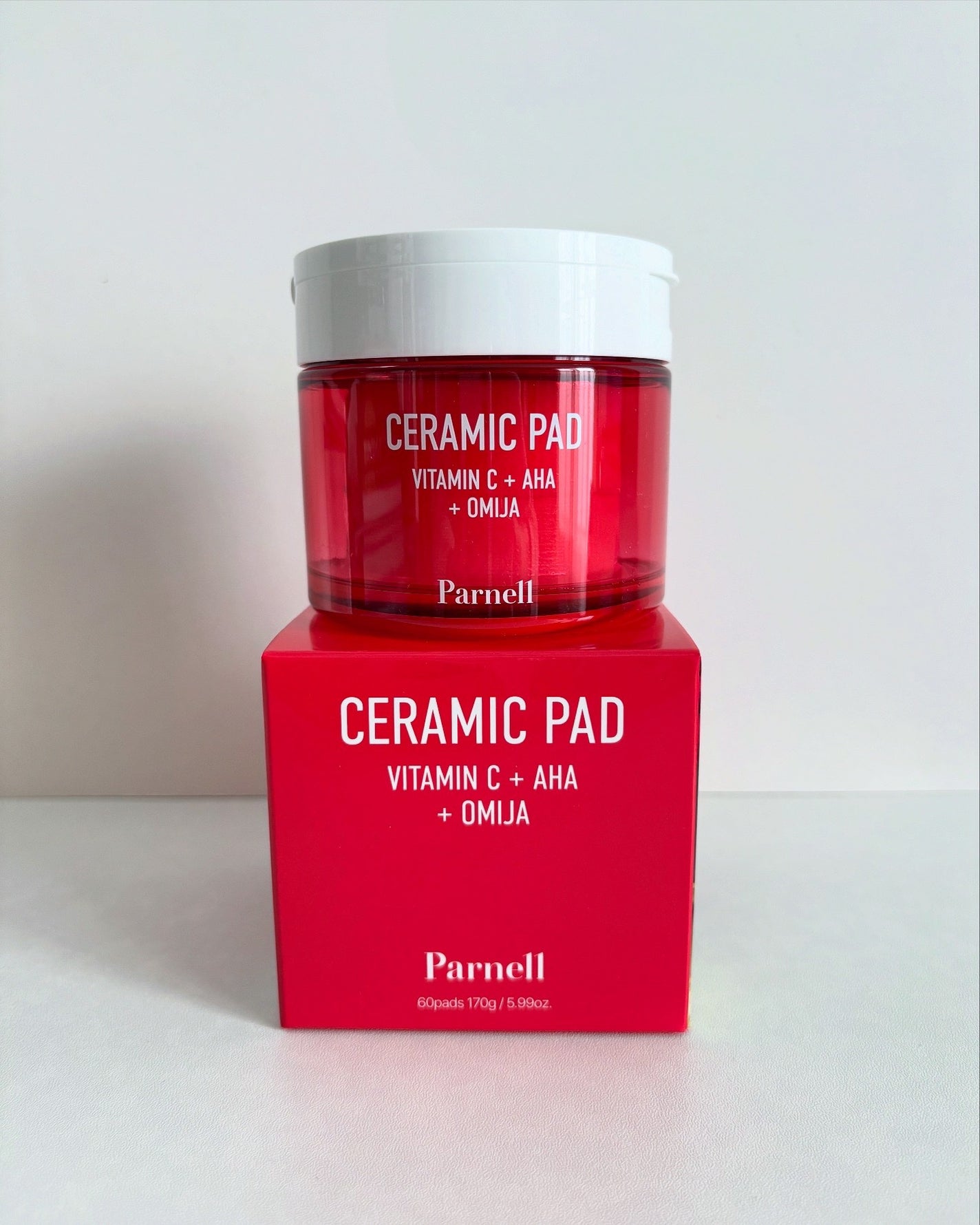 AHA オミジャ 陶器肌 パッド/parnell/トナーパッドを使ったクチコミ(3枚目)