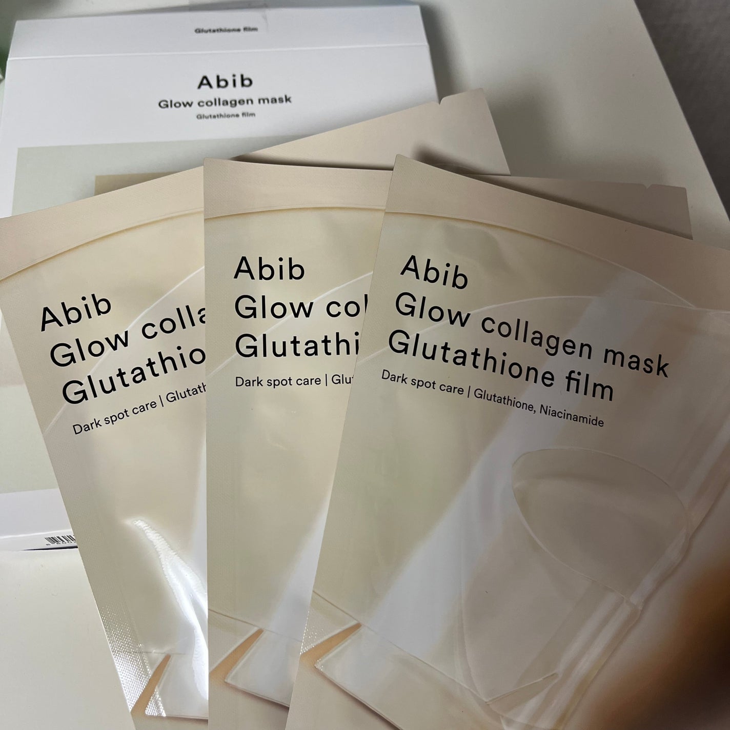 グルタチオンフィルムコラーゲンマスク/Abib /シートマスク・パックを使ったクチコミ(1枚目)