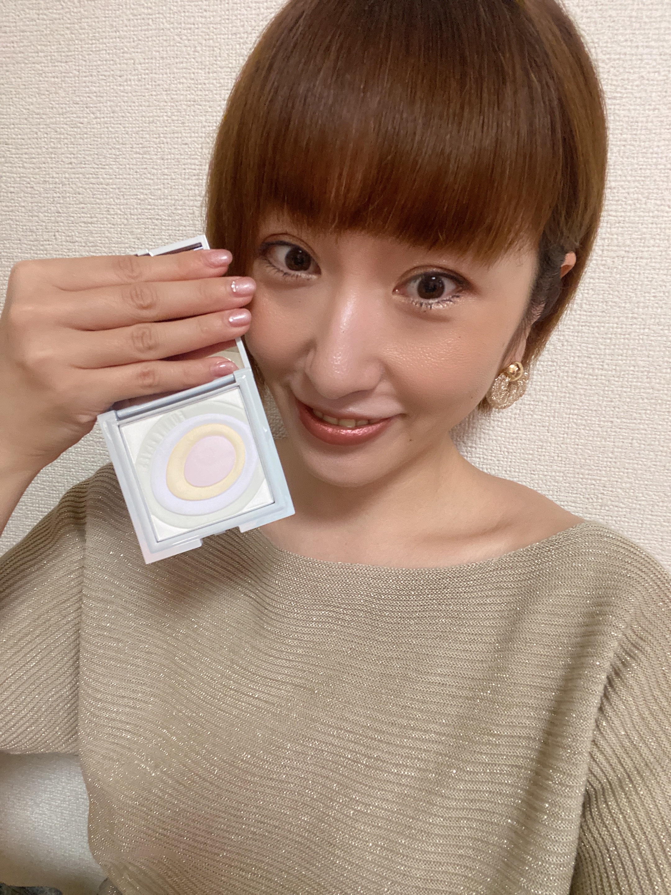 ネビュラ プレストパウダー/FUNNY ELVES方里/プレストパウダーを使ったクチコミ（3枚目）