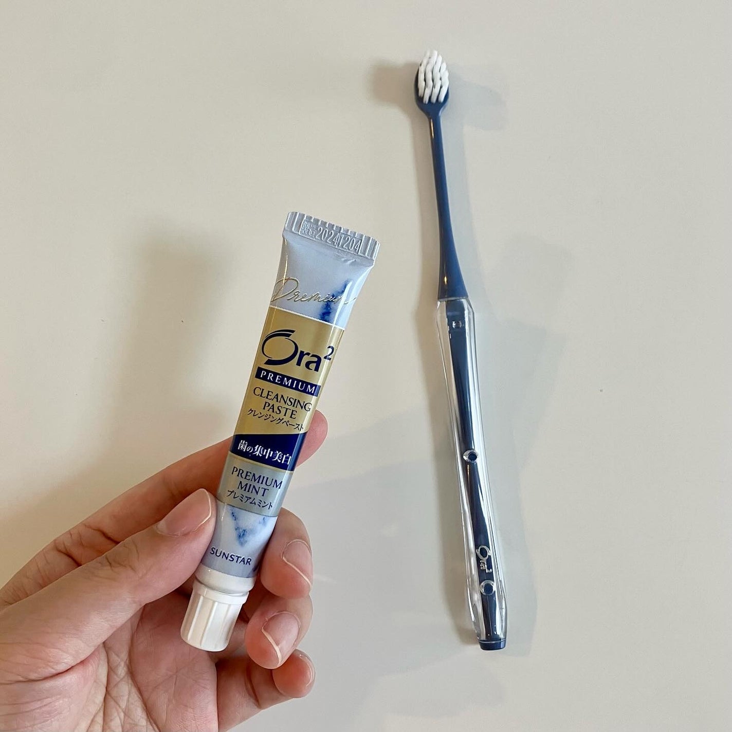 オーラツー プレミアム クレンジングペースト プレミアムミント/オーラツー/歯磨き粉を使ったクチコミ(4枚目)