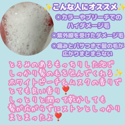 エッセンシャルプレミアム バリアシャンプー・コンディショナー スパークルモイスト/エッセンシャル/市販シャンプーを使ったクチコミ(2枚目)