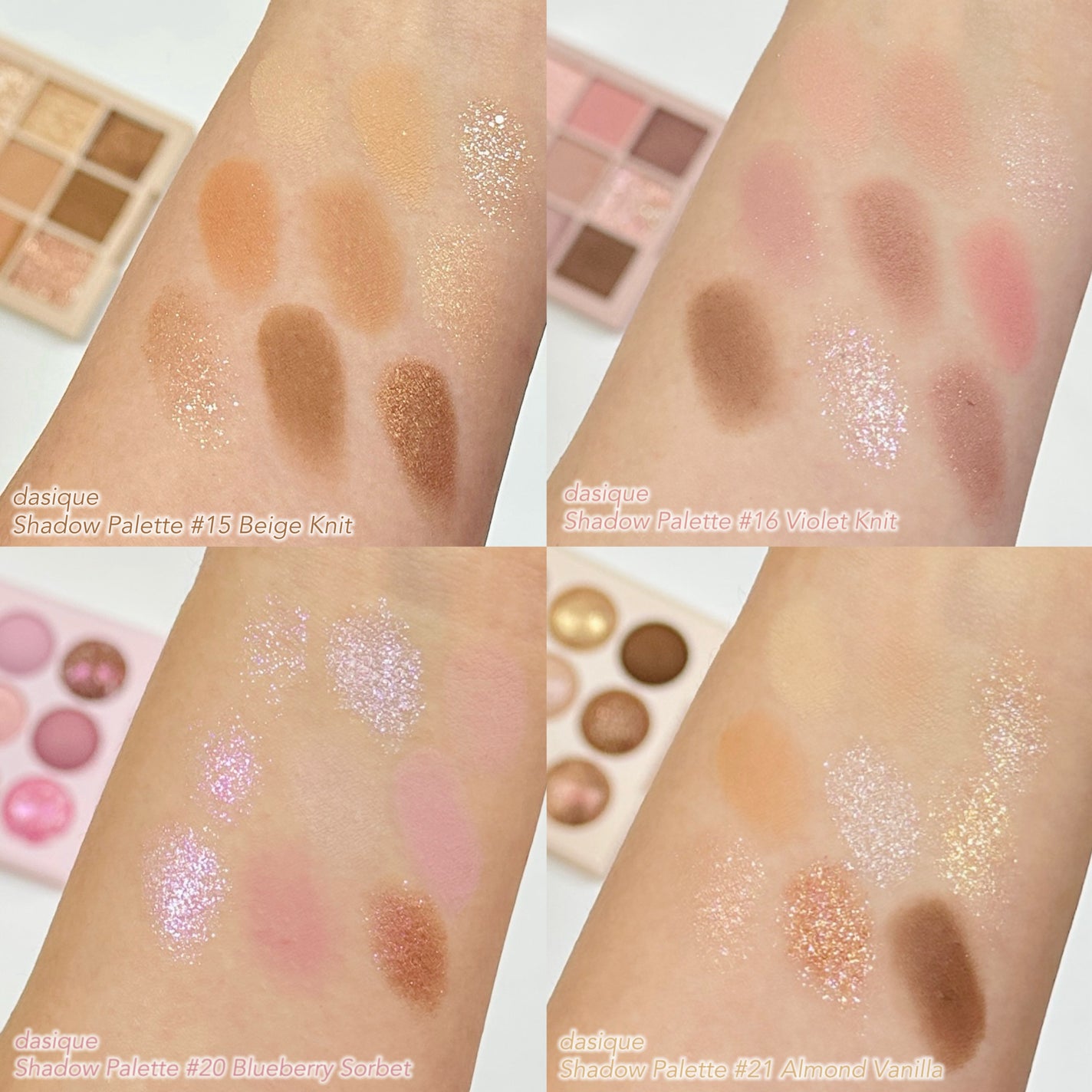 シャドウパレット/dasique/アイシャドウパレットを使ったクチコミ(2枚目)