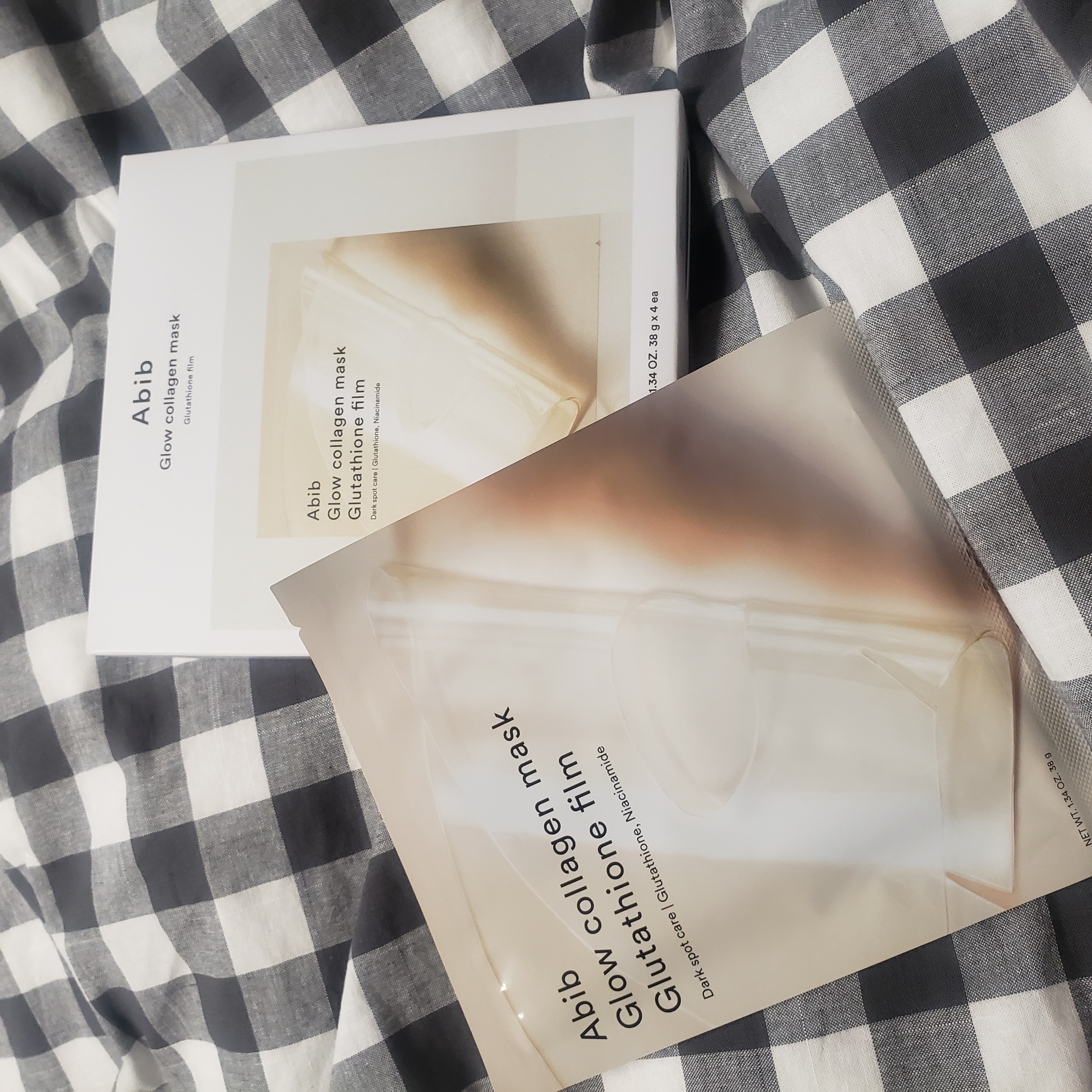 グルタチオンフィルムコラーゲンマスク/Abib /シートマスク・パックを使ったクチコミ（1枚目）